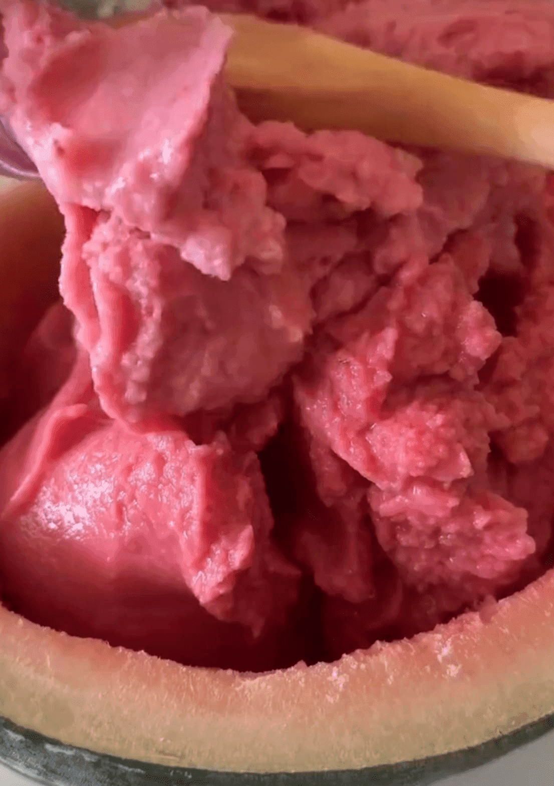 Watermelon smoothie bowl