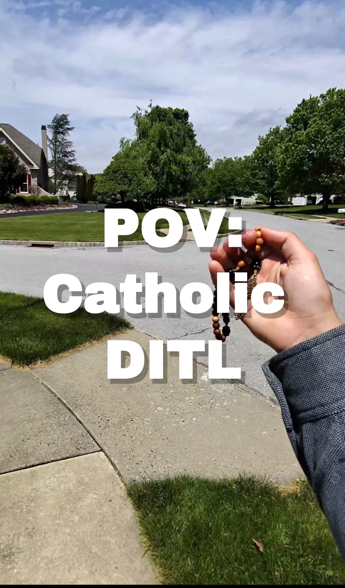 POV: DITL of a full-time Catholic Christian