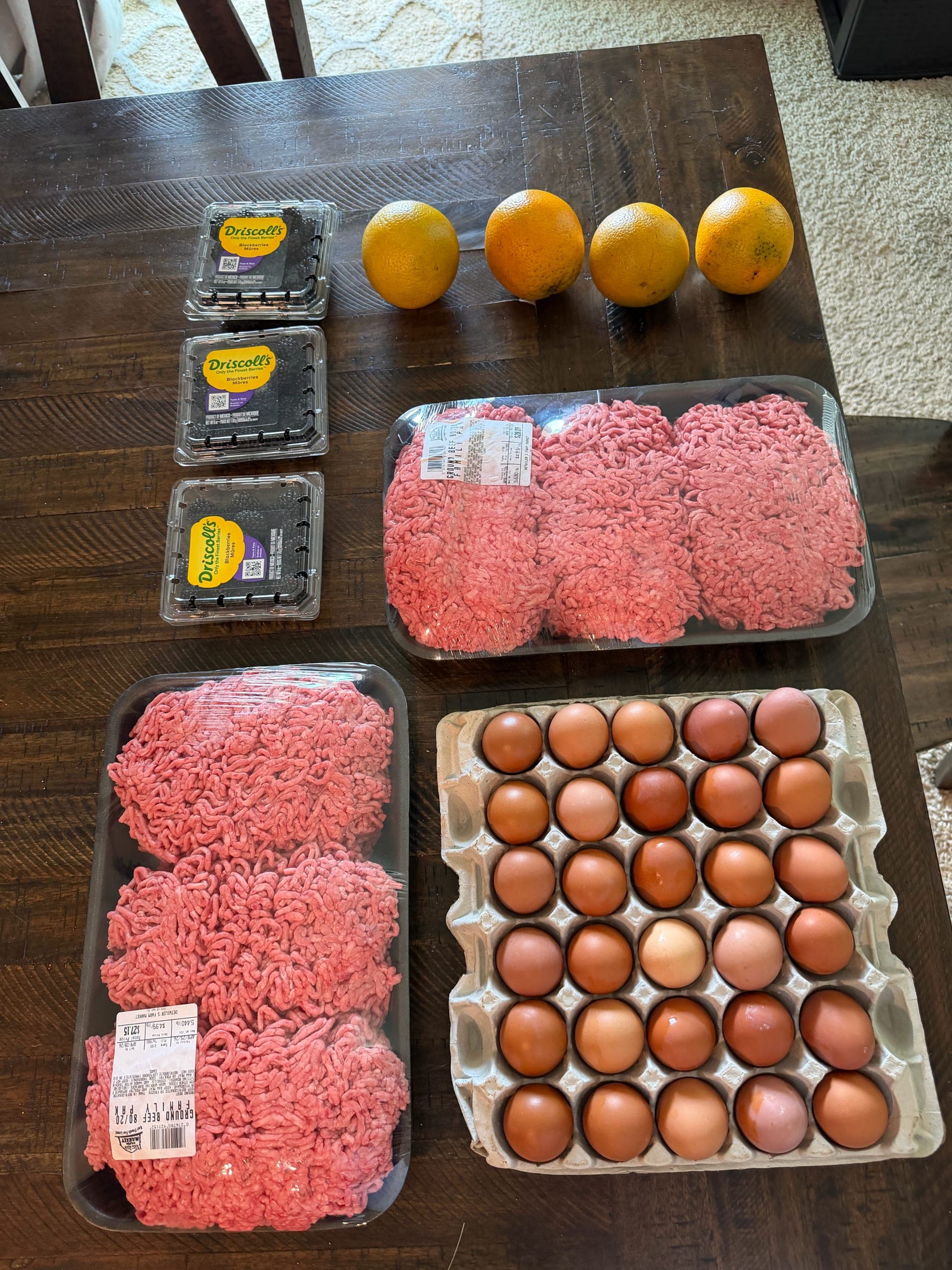 Grocery hauls