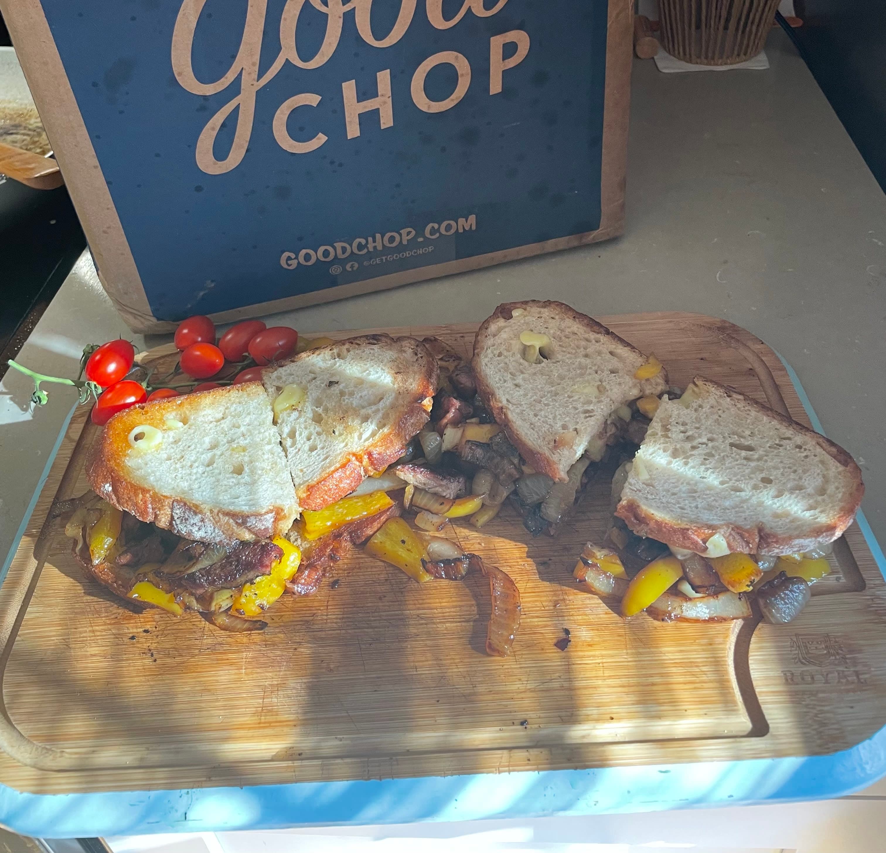 Philly Cheesesteak Sandwich