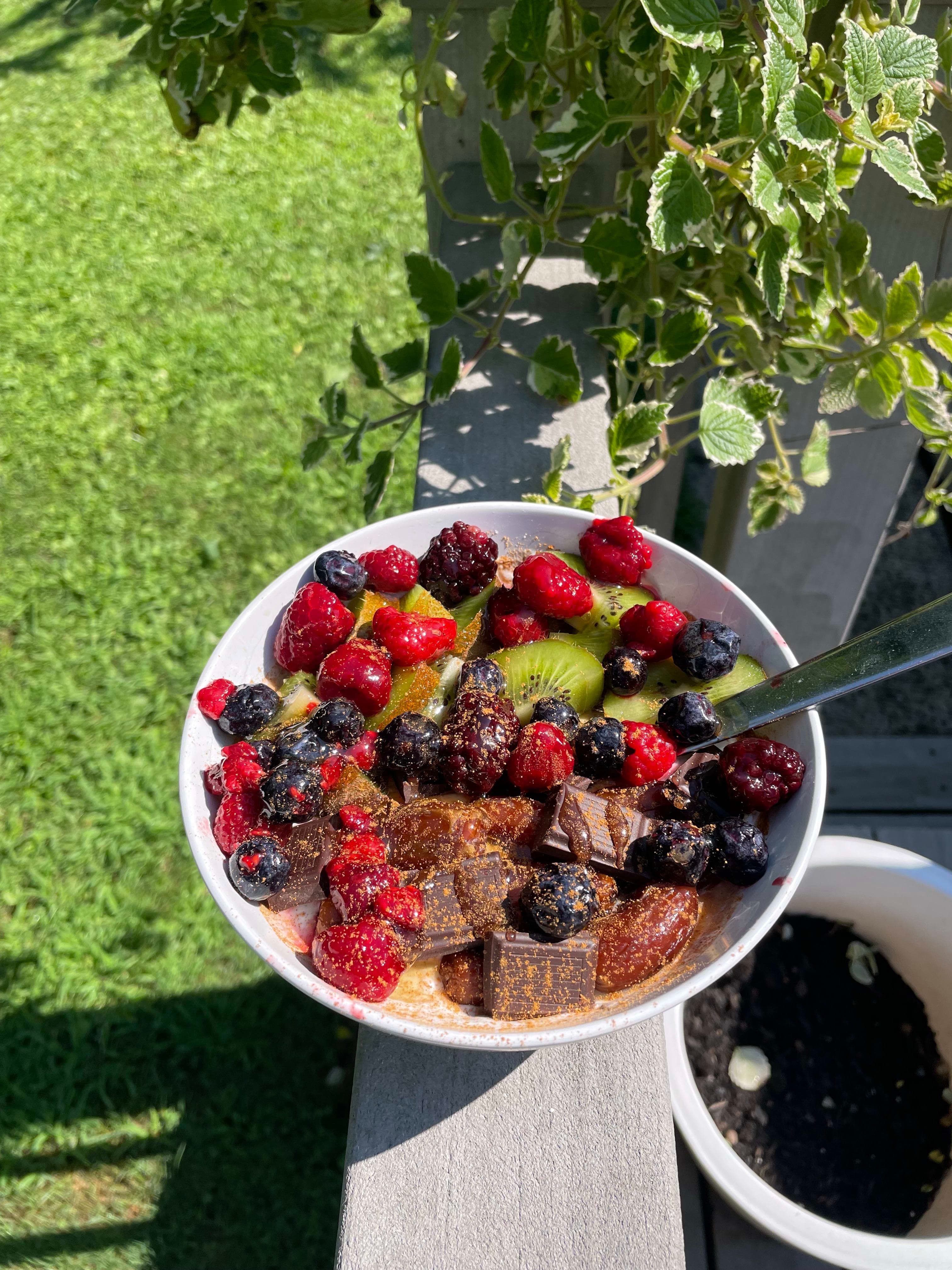 Antioxidant rich yogurt bowl