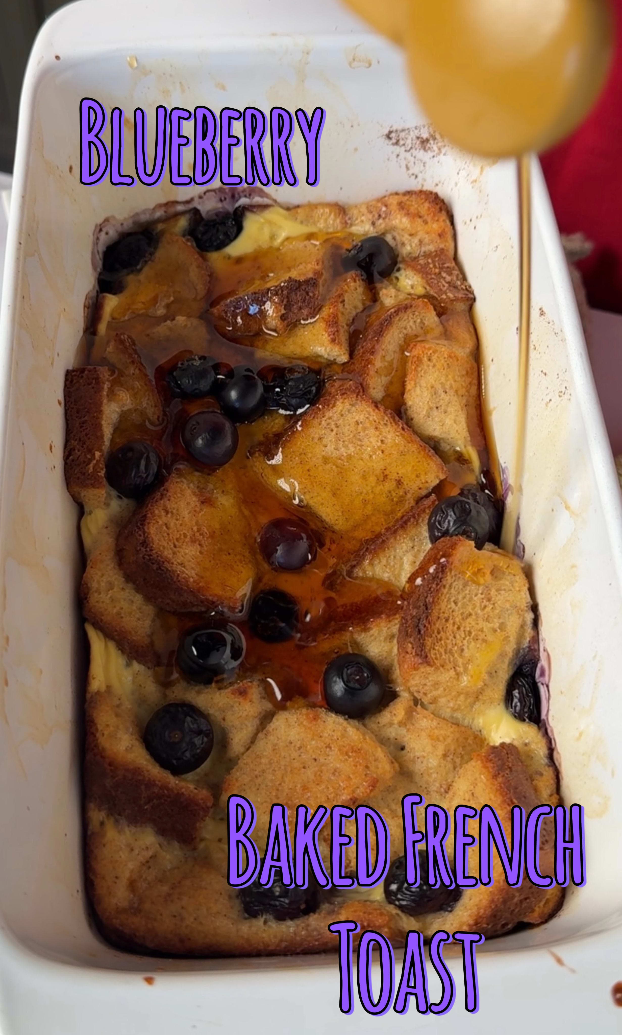 High protein baked French toast