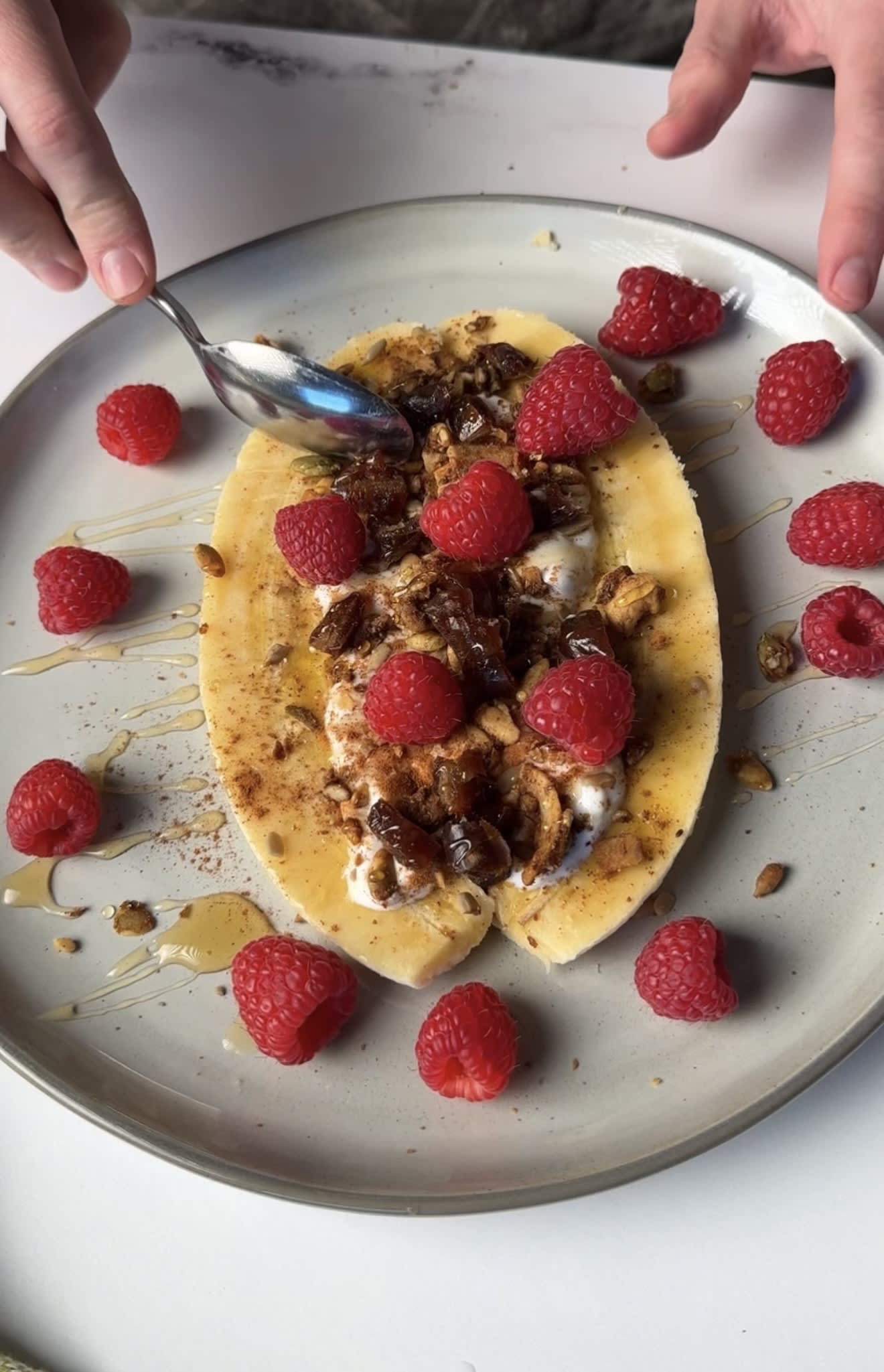 Whole Foods banana split