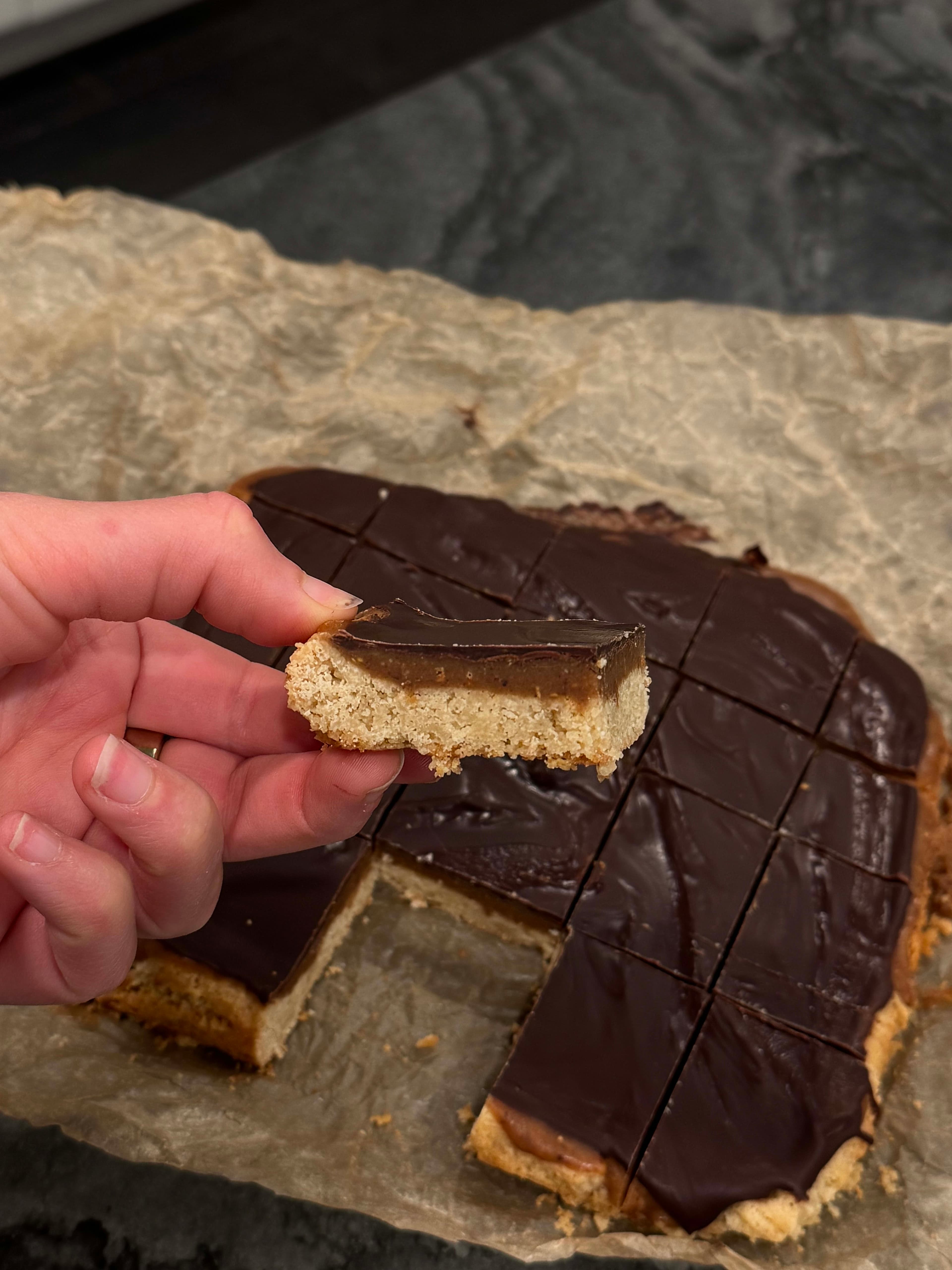 Twix Bars (5 Ingredients)