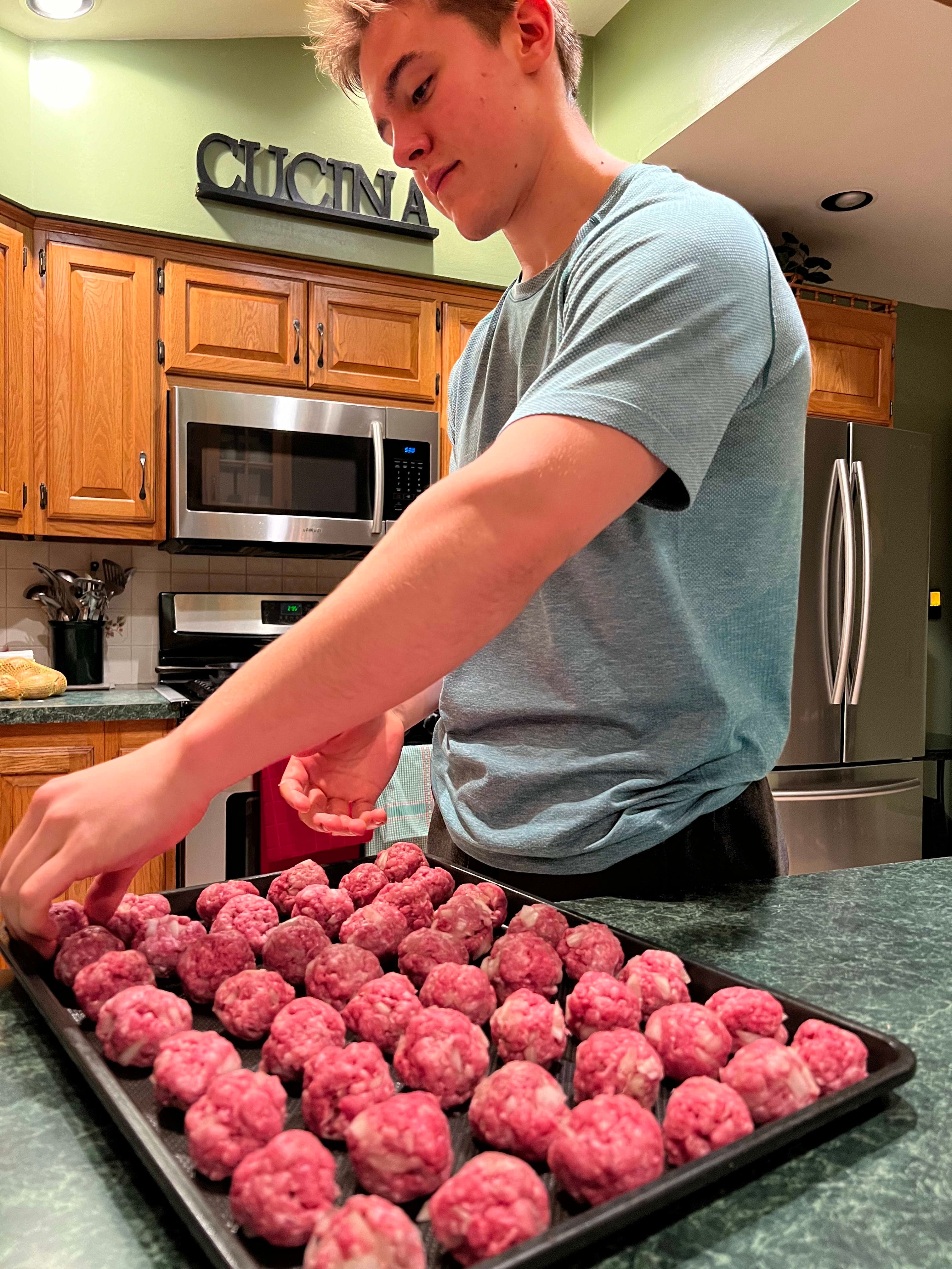 Grass fed meatballs