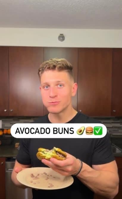 Avocado Burger Buns