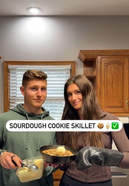 Sourdough Cookie Skillet