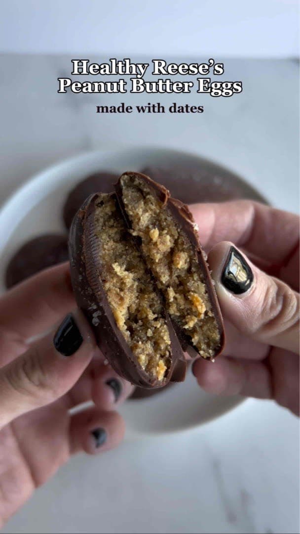 Healthy Peanut Butter Eggs