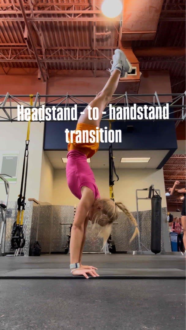 Headstand - To - Handstand Transition