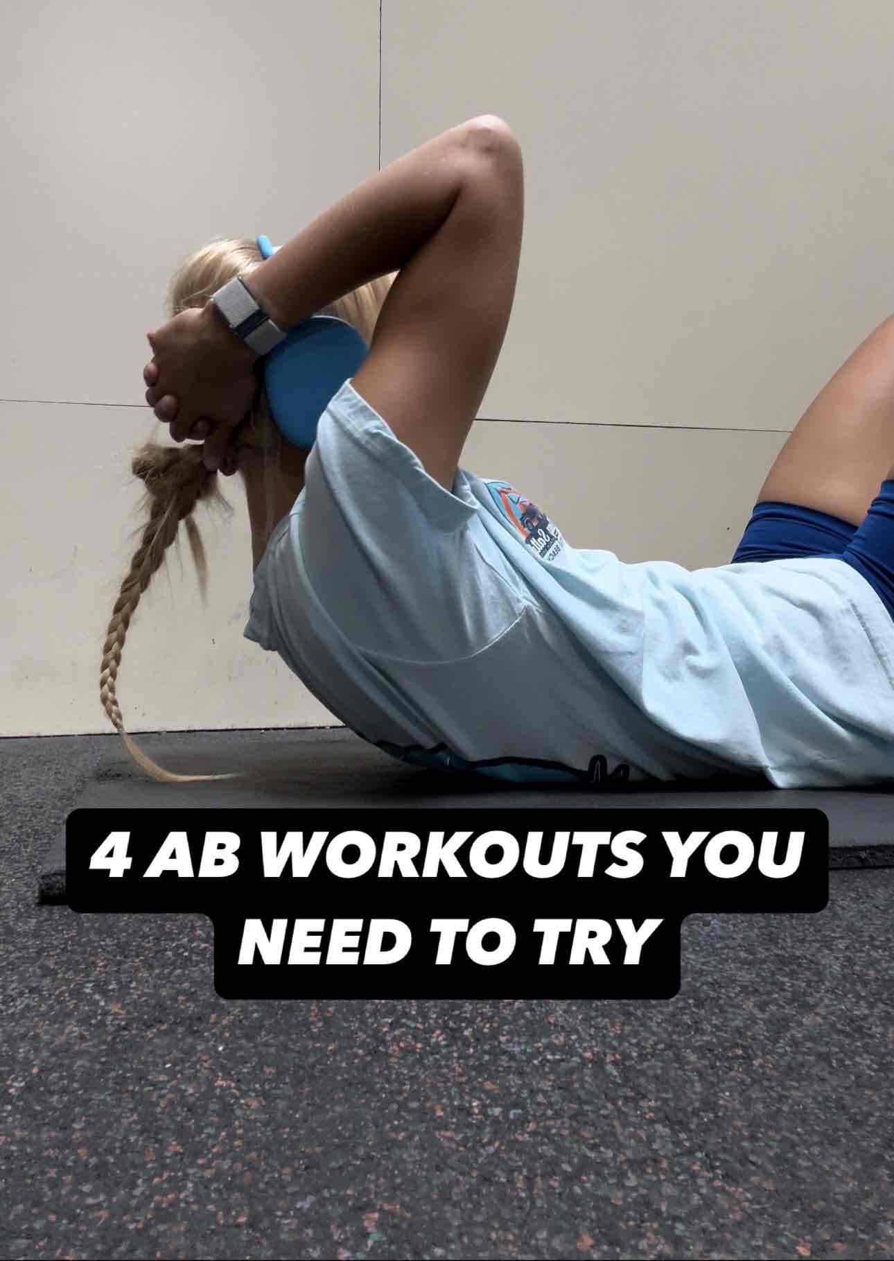 4 ab workouts you NEED to try.
