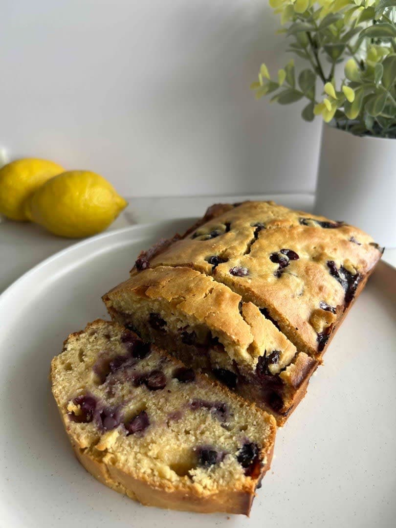 Lemon Blueberry Loaf 🍋 🫐