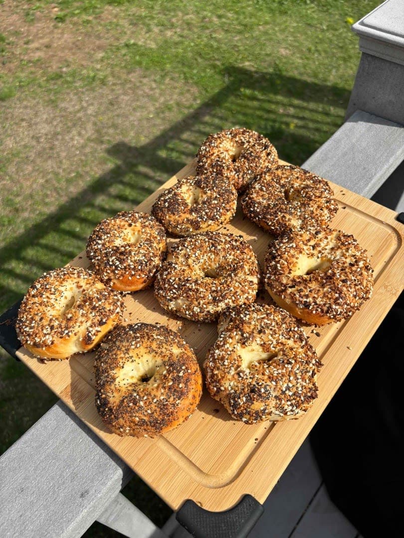 High protein health bagels