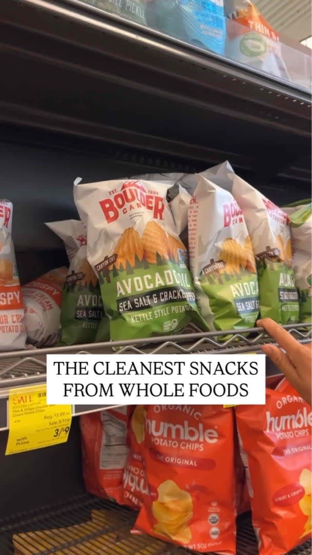 The cleanest snacks from Whole Foods