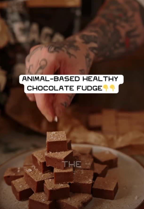 Animal-Based Healthy Chocolate Fudge
