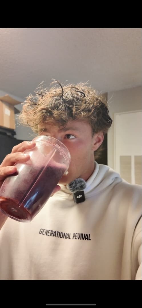 Blue Gatorade (kinda🤣)