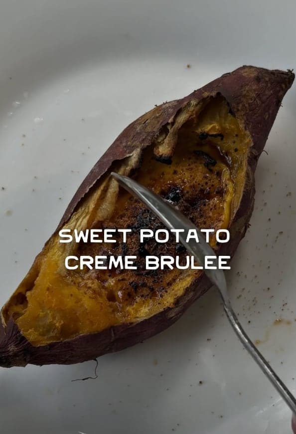 Sweet Potato Creme Brulee