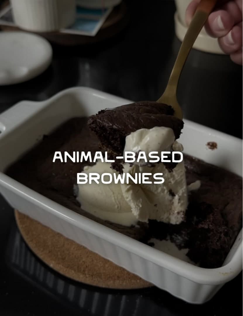 Animal-Based Brownies