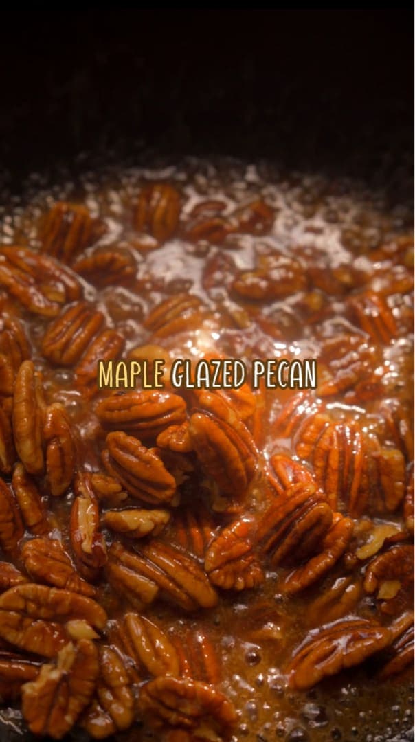 Maple Glazed pecan chocolate bar