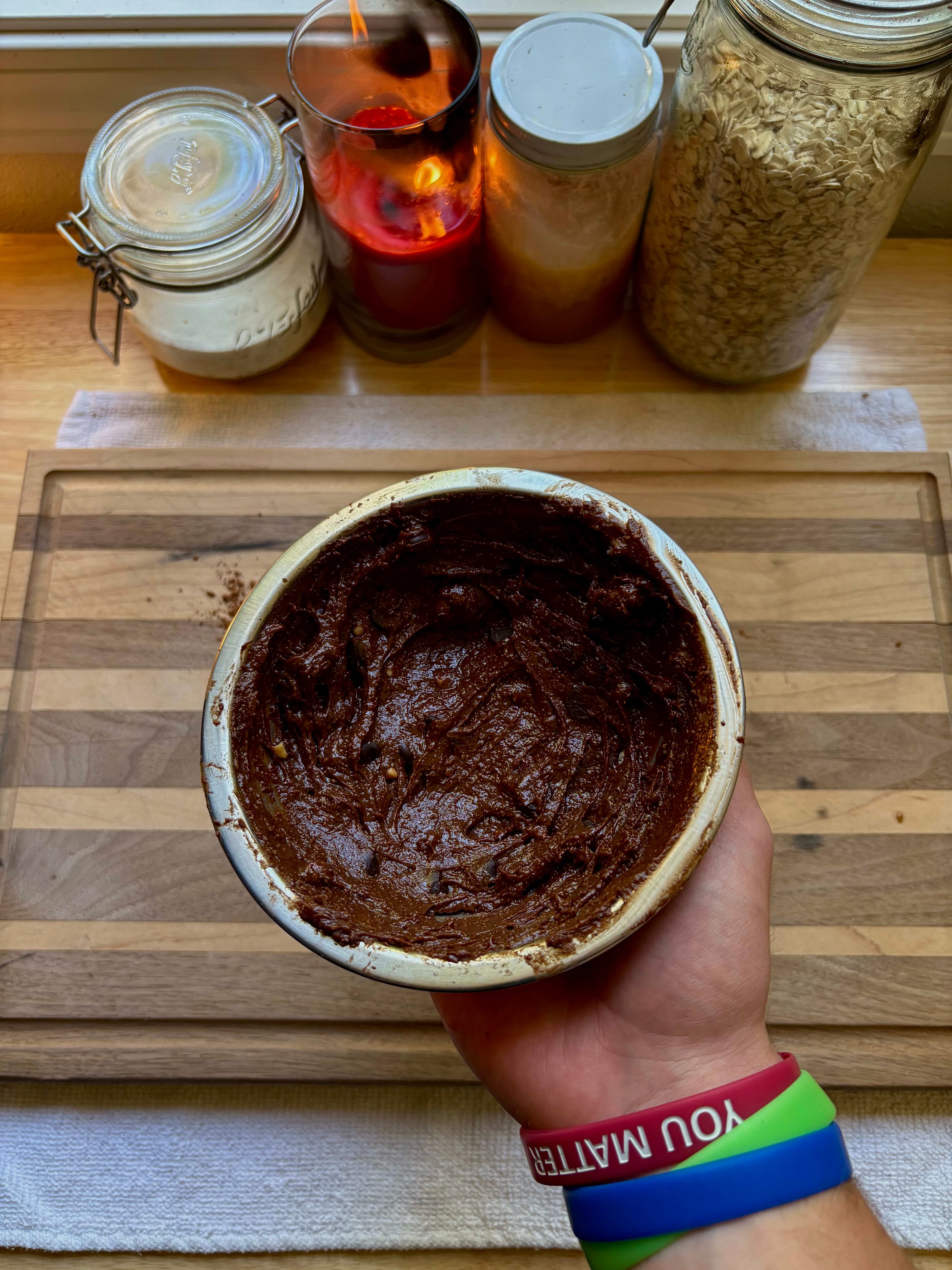 High-Protein Brownie Batter