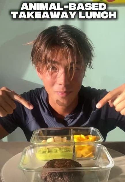 Animal-Based Takeaway Lunch