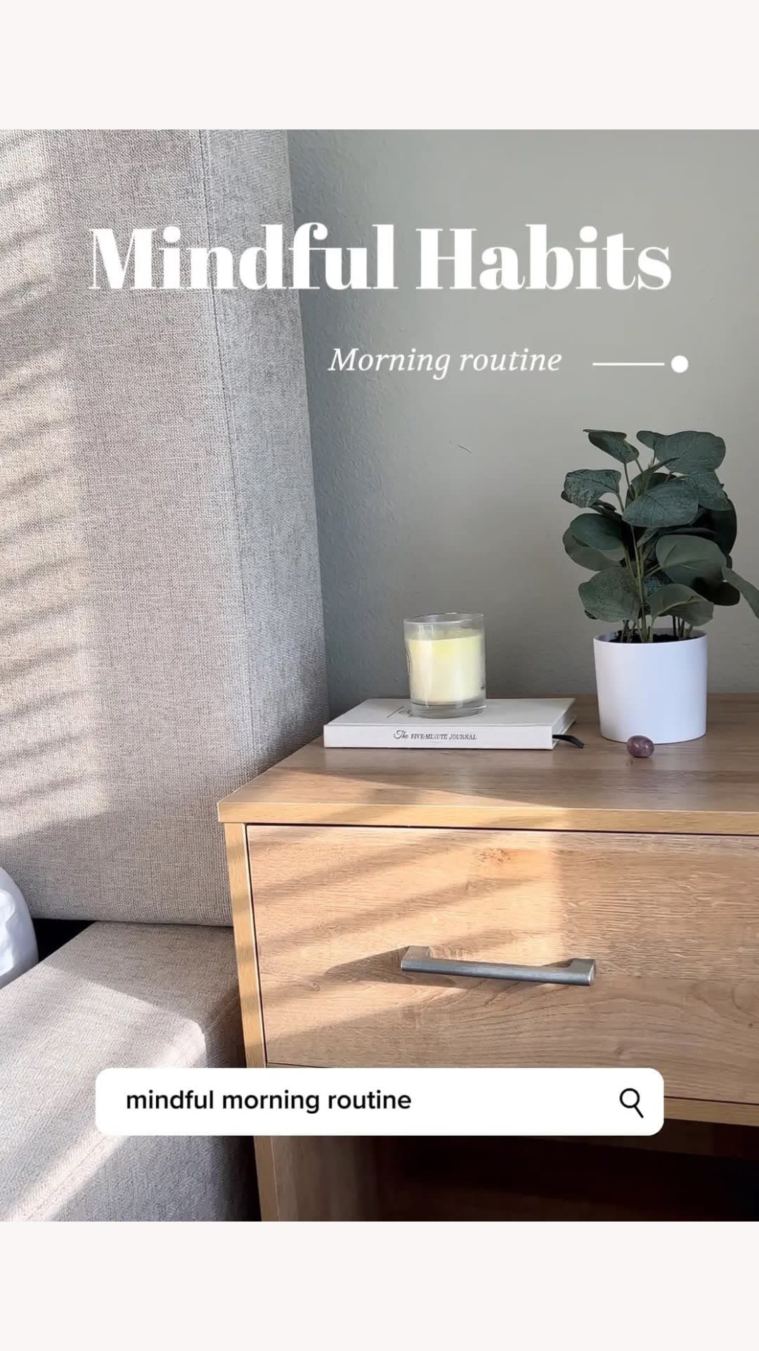 Mindful Morning Routine Habits ✨