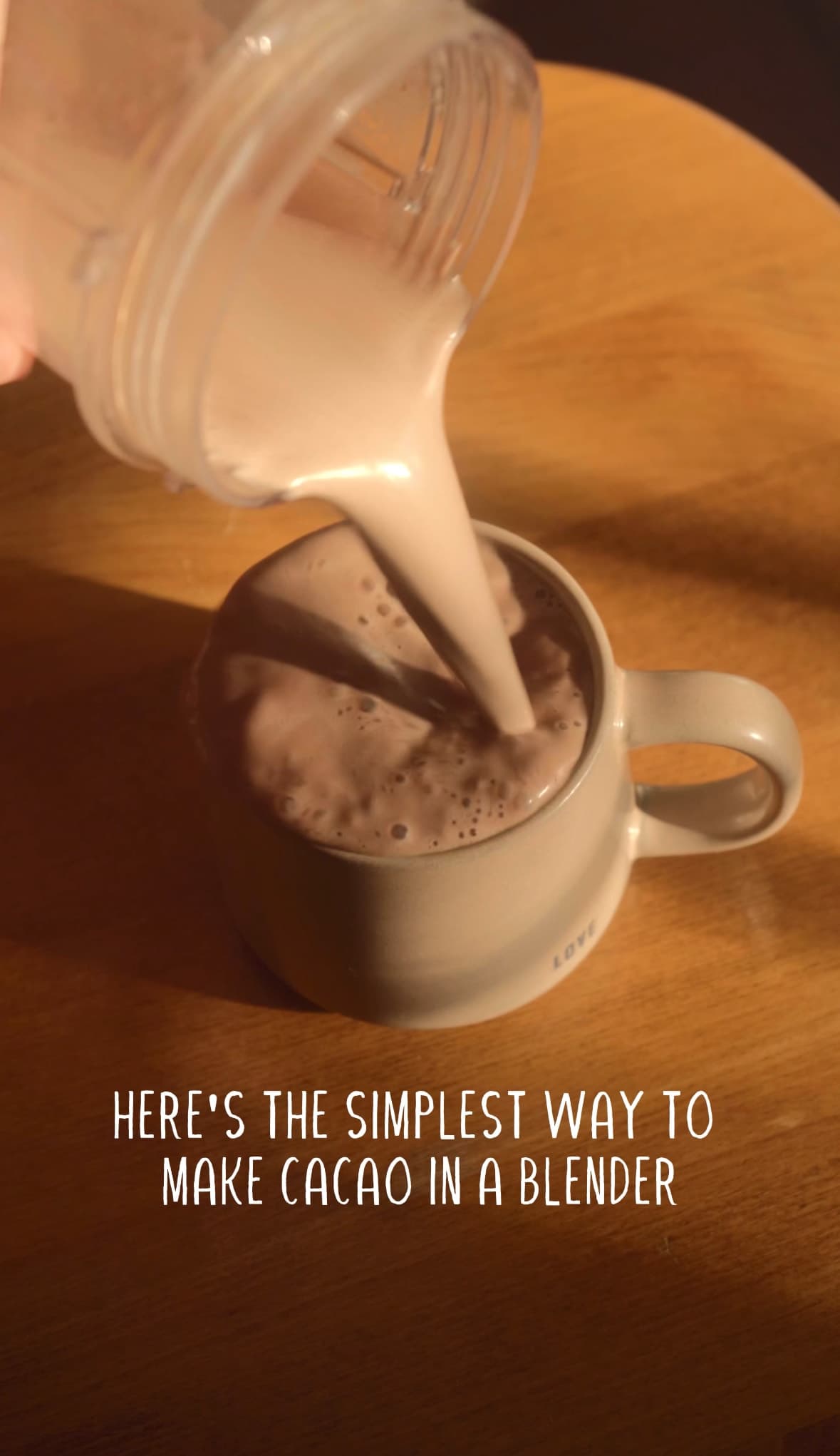 Simplest cacao recipe (for blender)