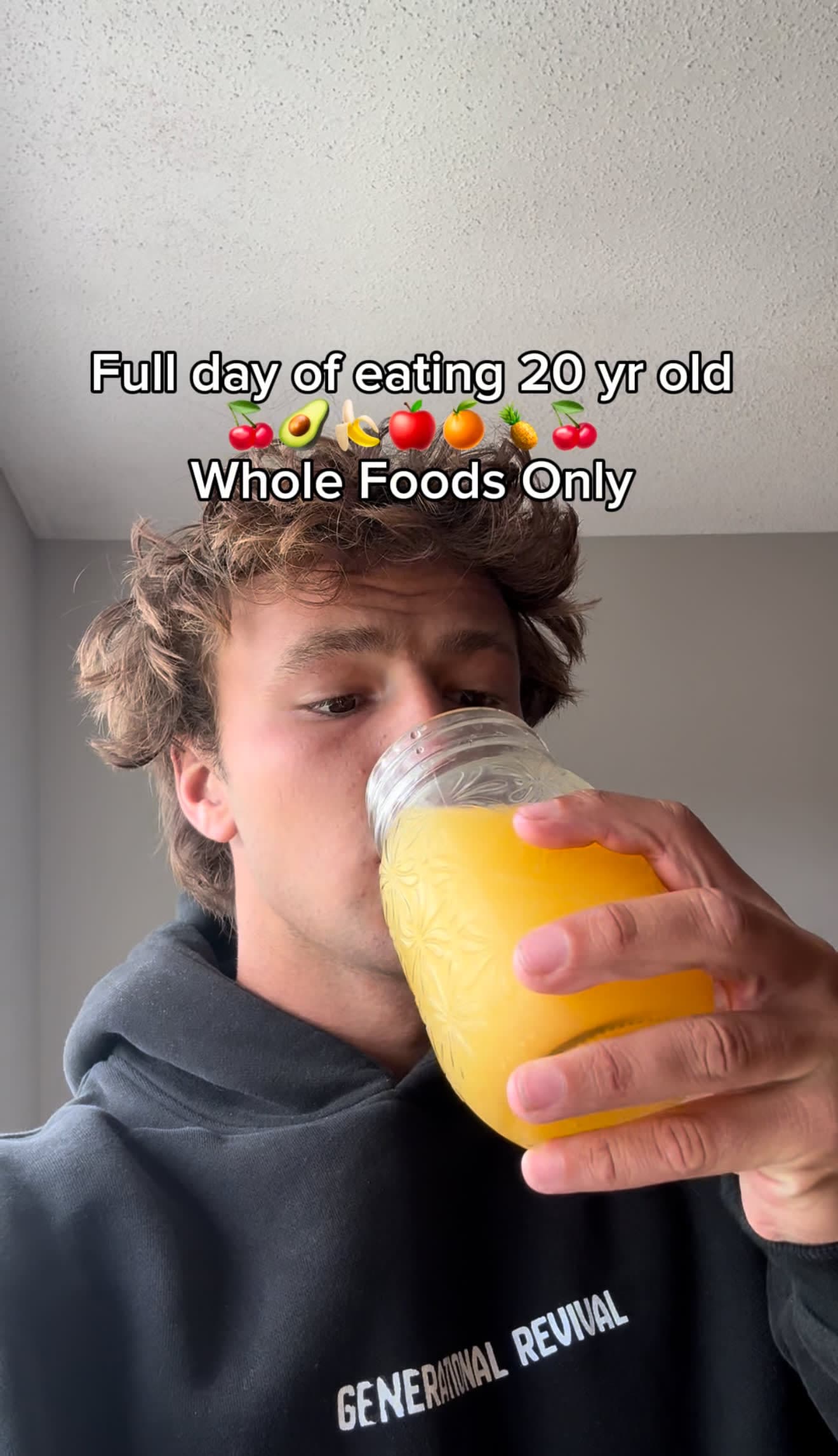 Full Day of Eating Whole Foods only