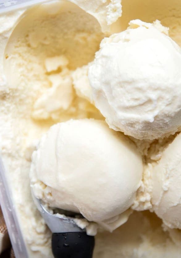 Homemade Vanilla Ice Cream