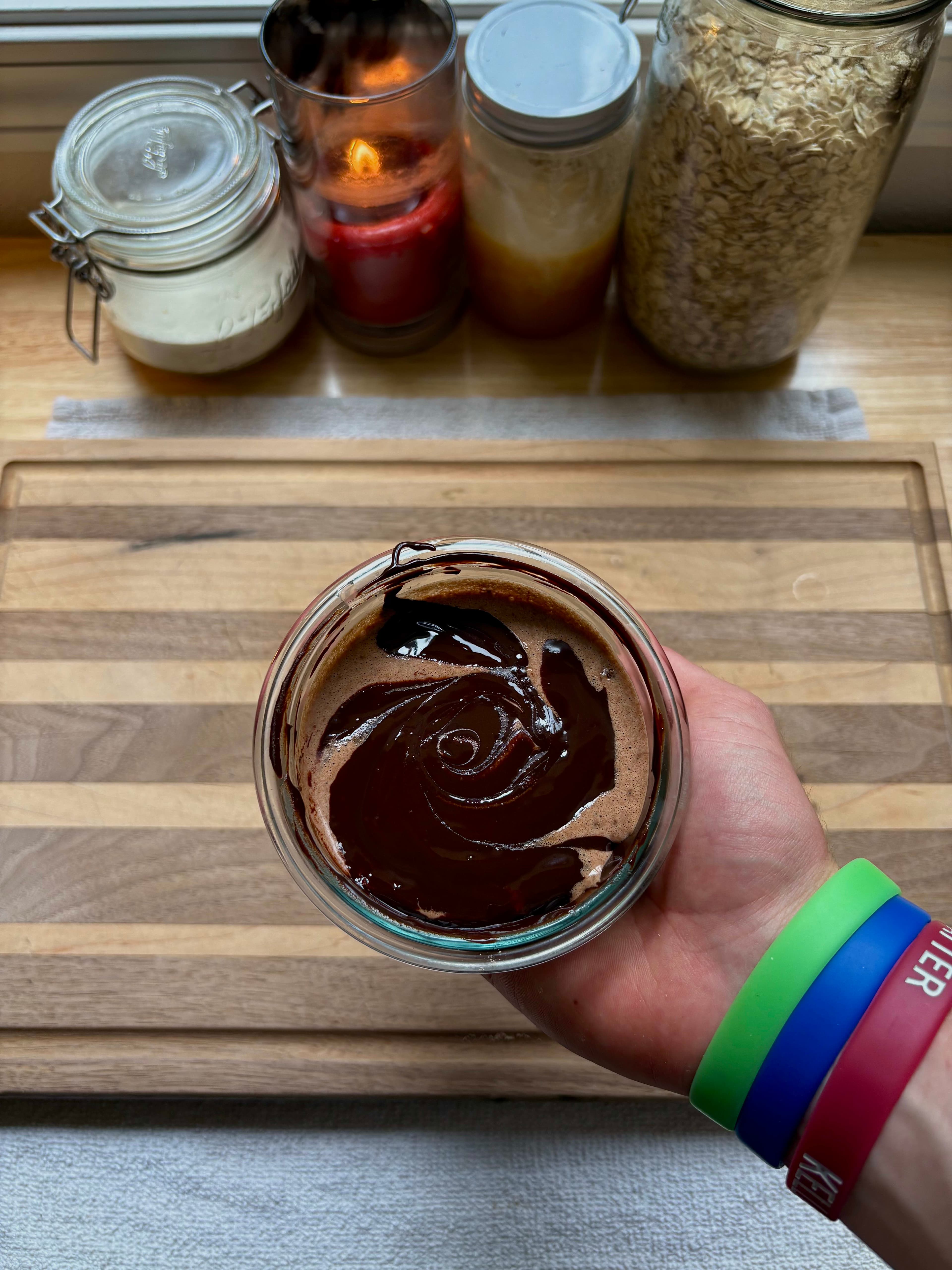 High-Protein Cookie Dough Baked Oats