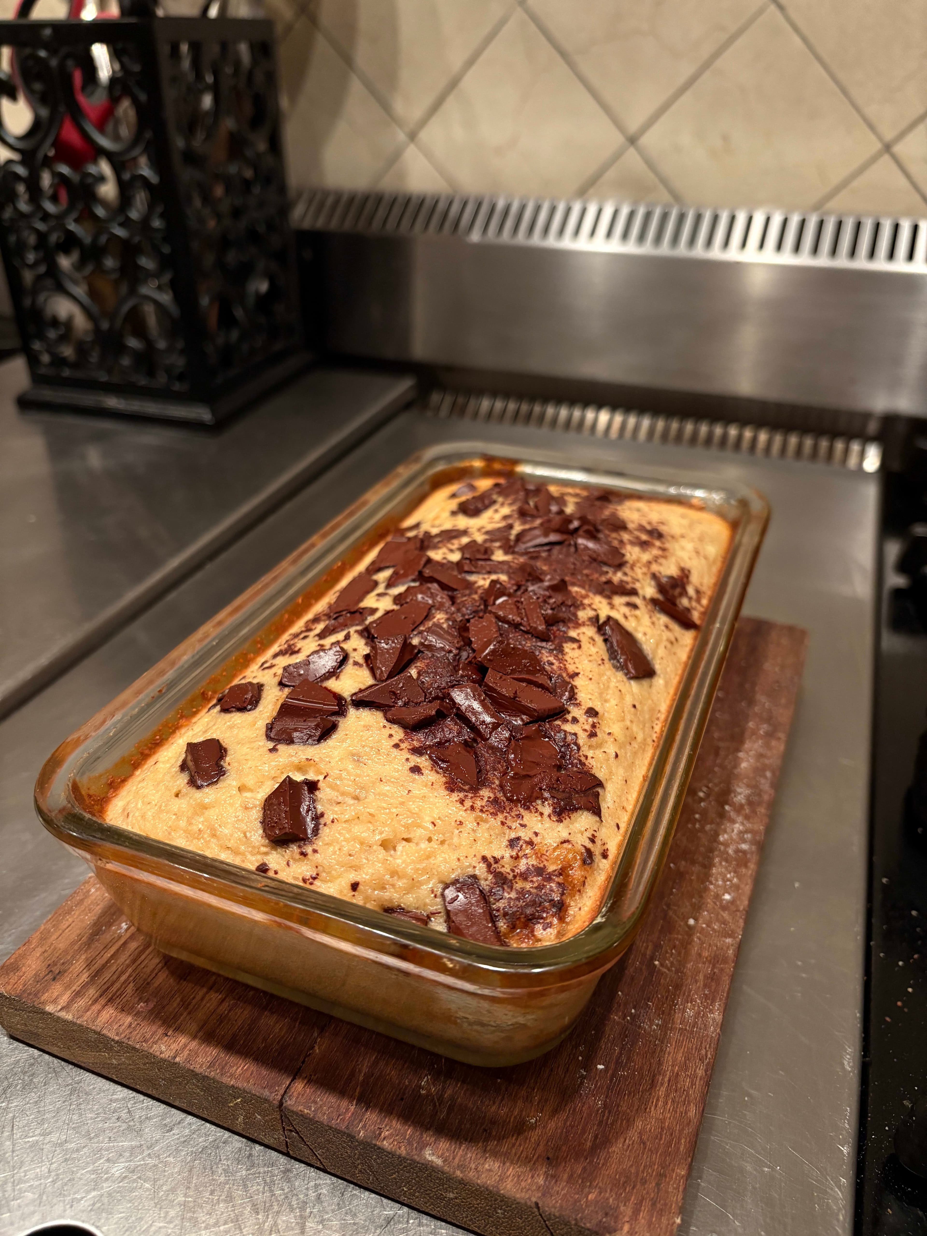 Guilt FREE Chocolate Banana Bread