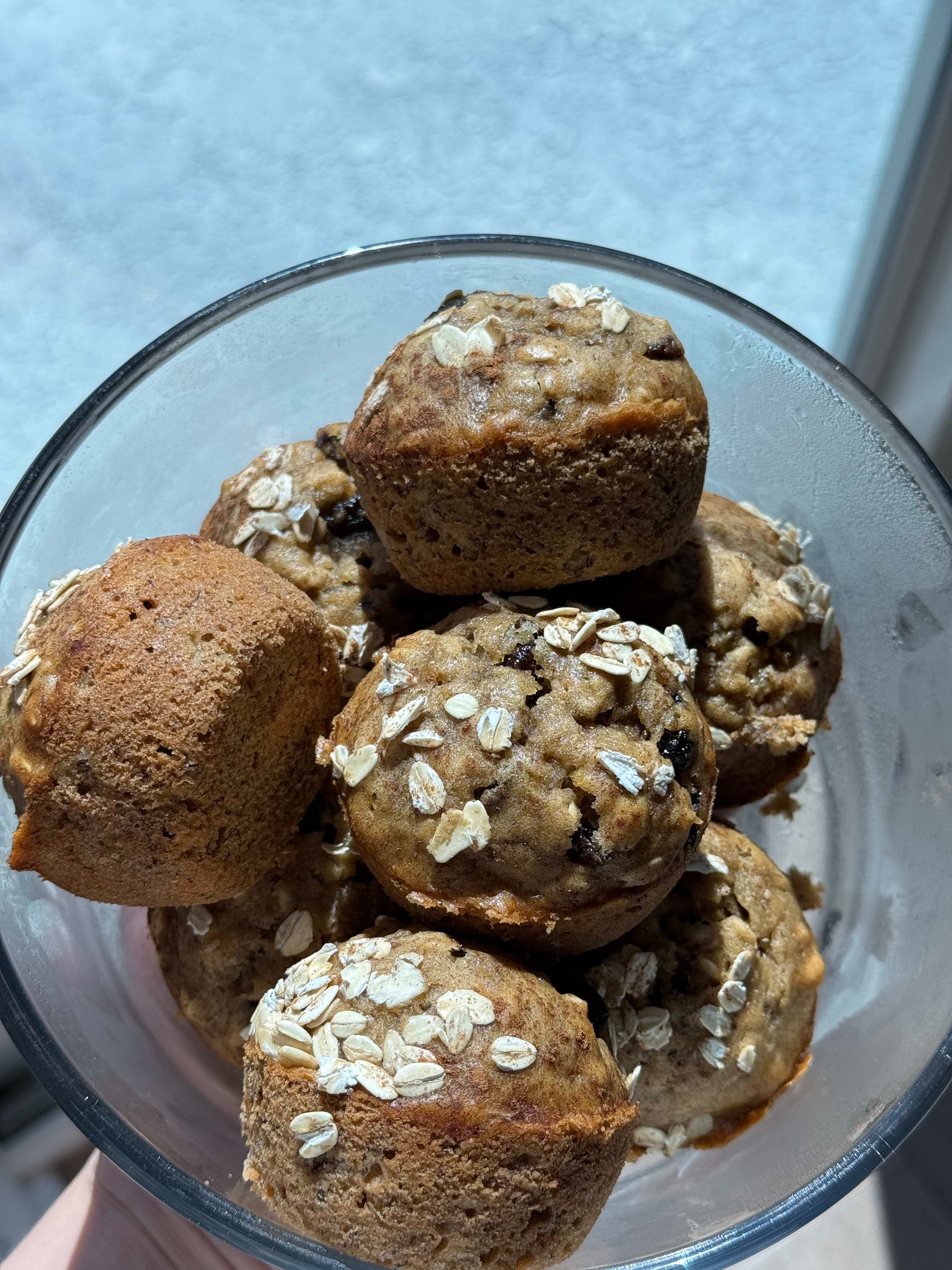 Healthy Banana Muffins