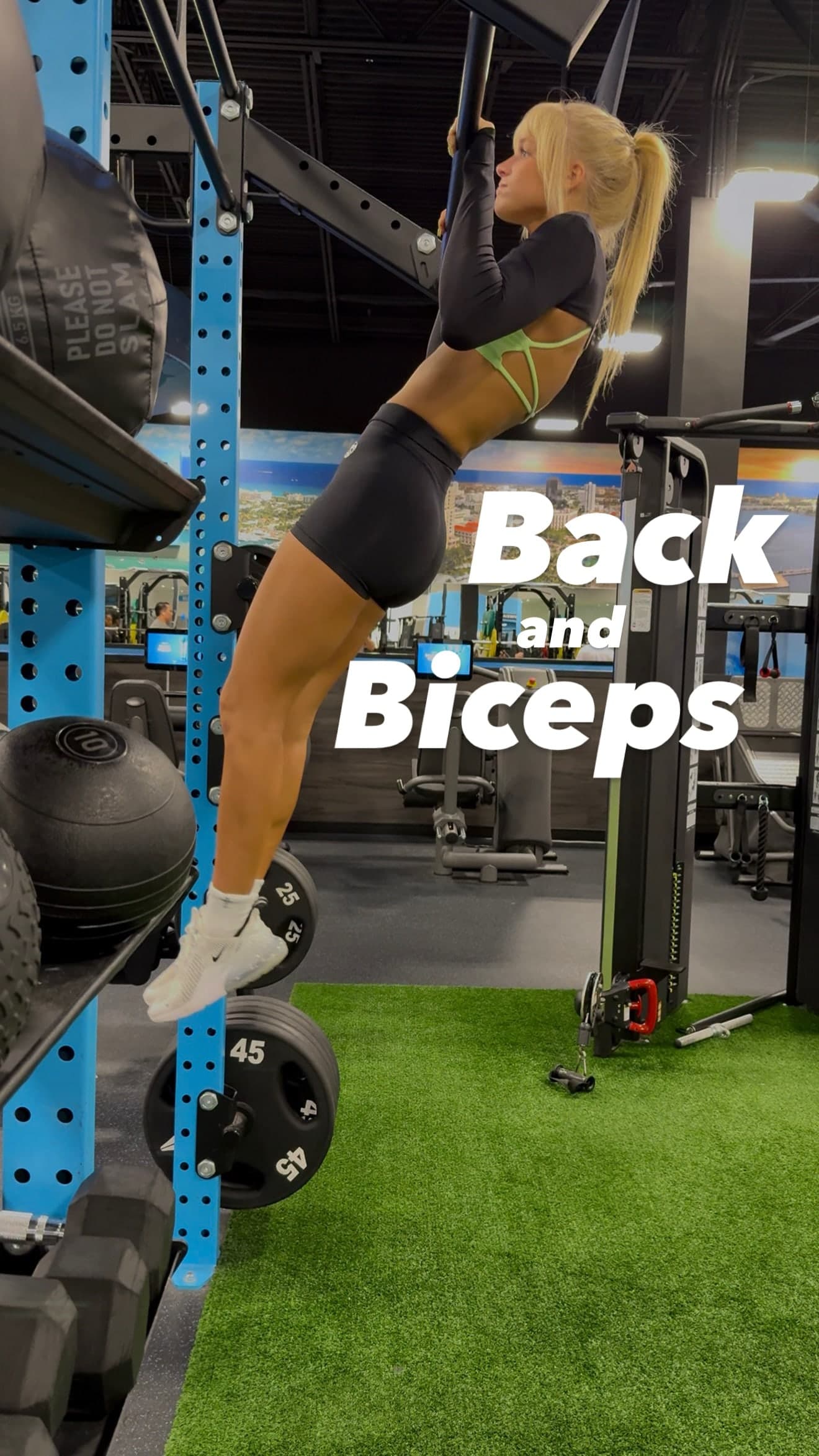 My back and biceps routine!