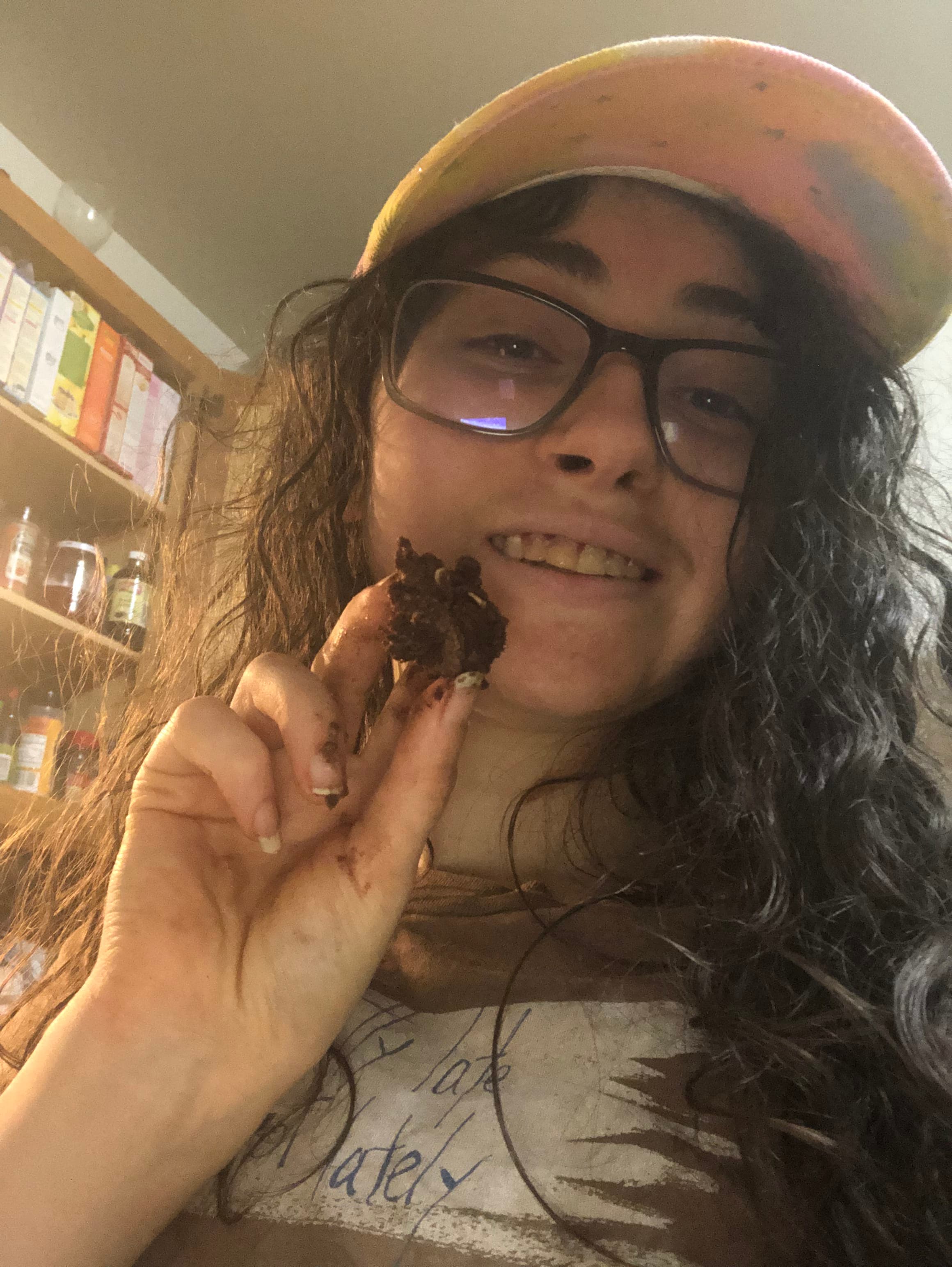 My Date Sweetened Chocolate Brownies!!