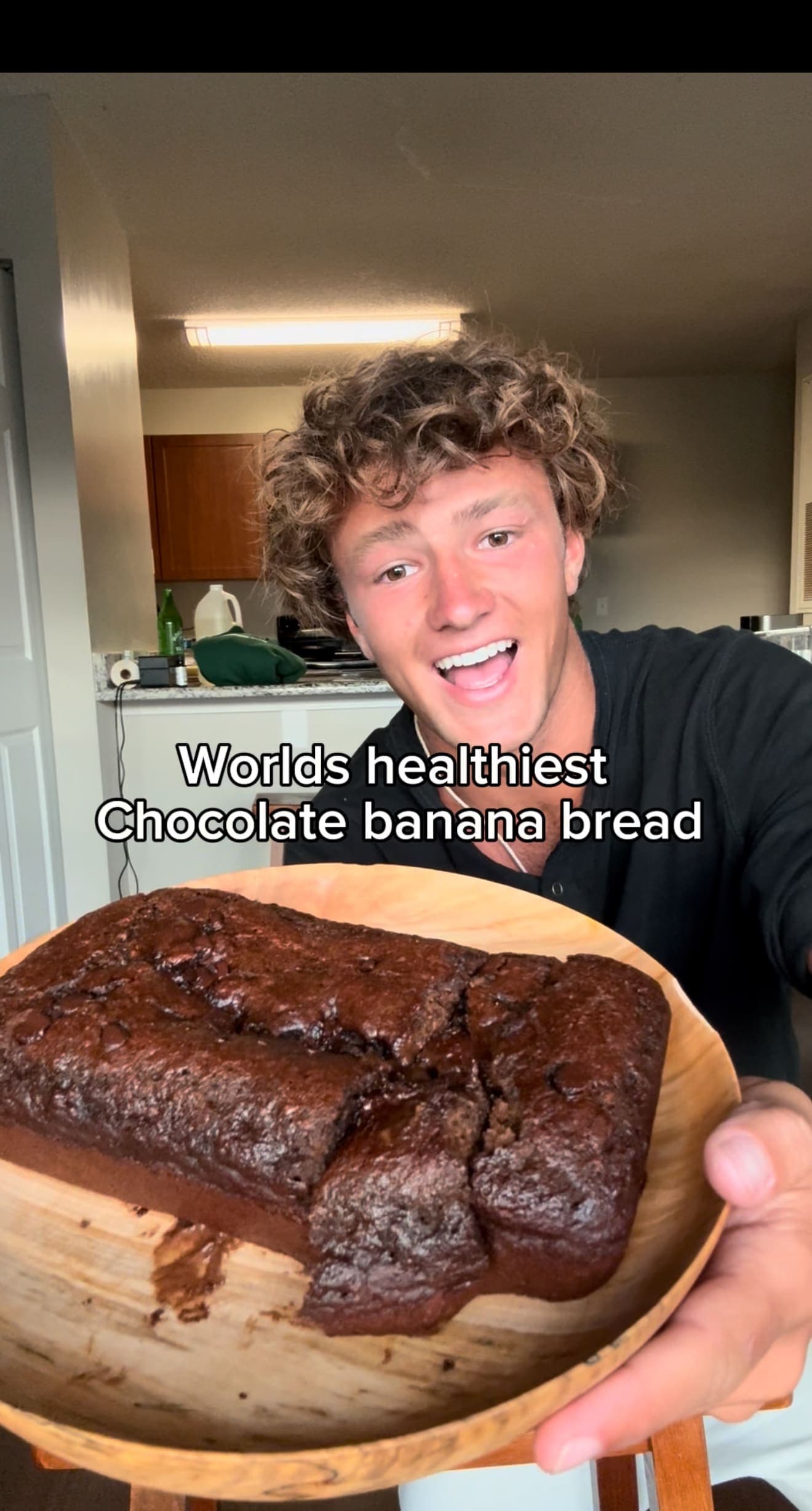 Chocolate banana bread recipe