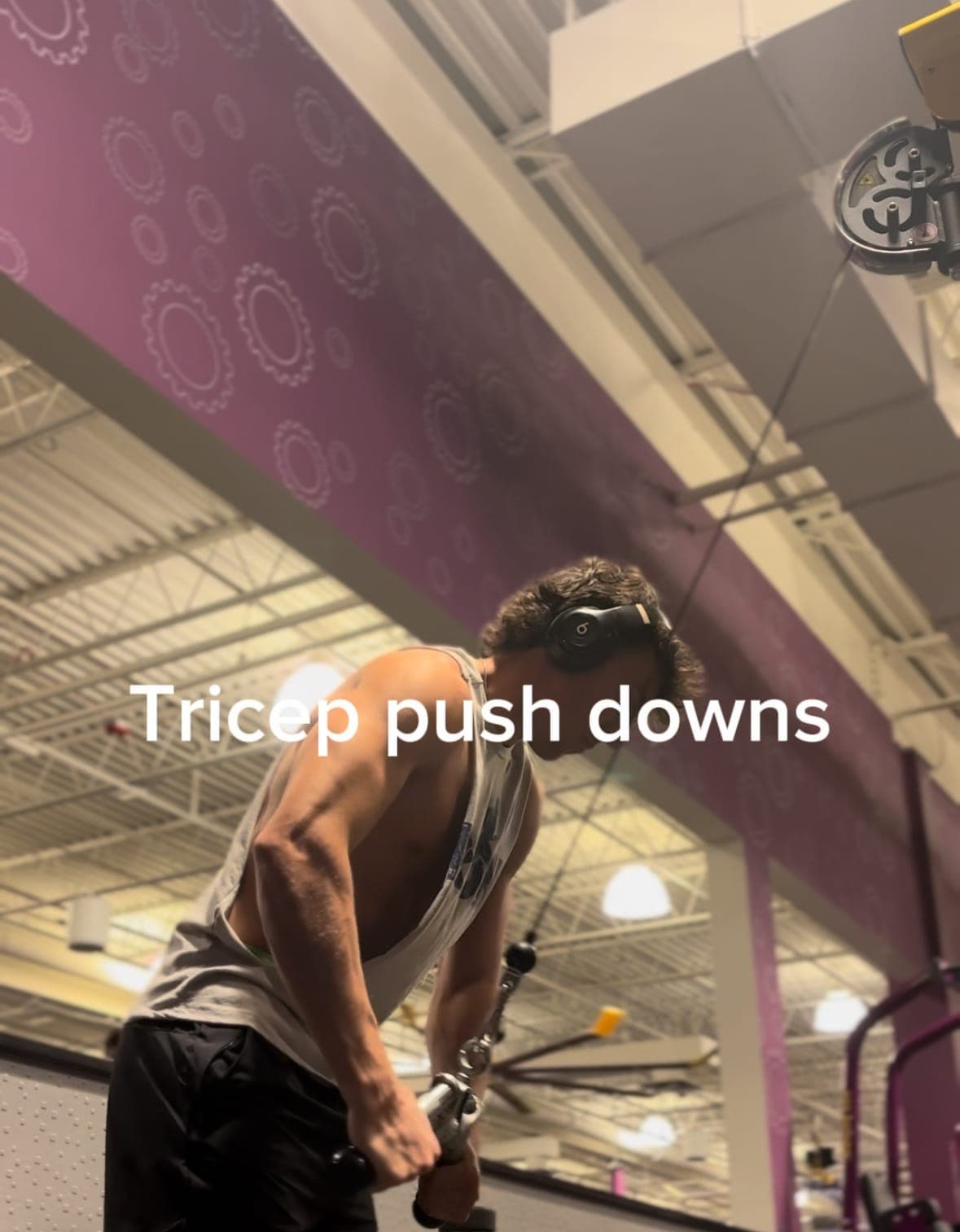 Tricep push down