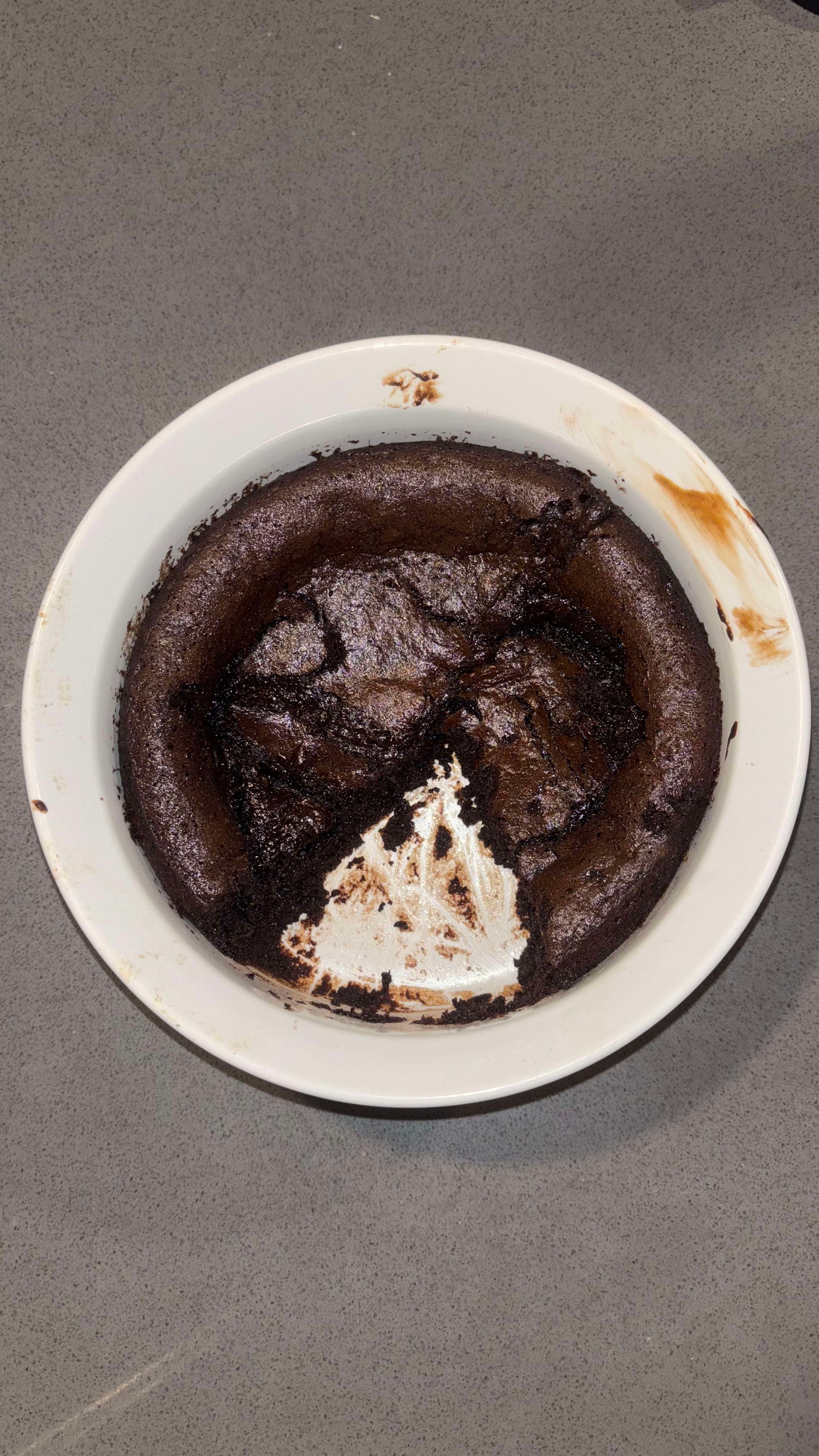 Healthy Lava Cake