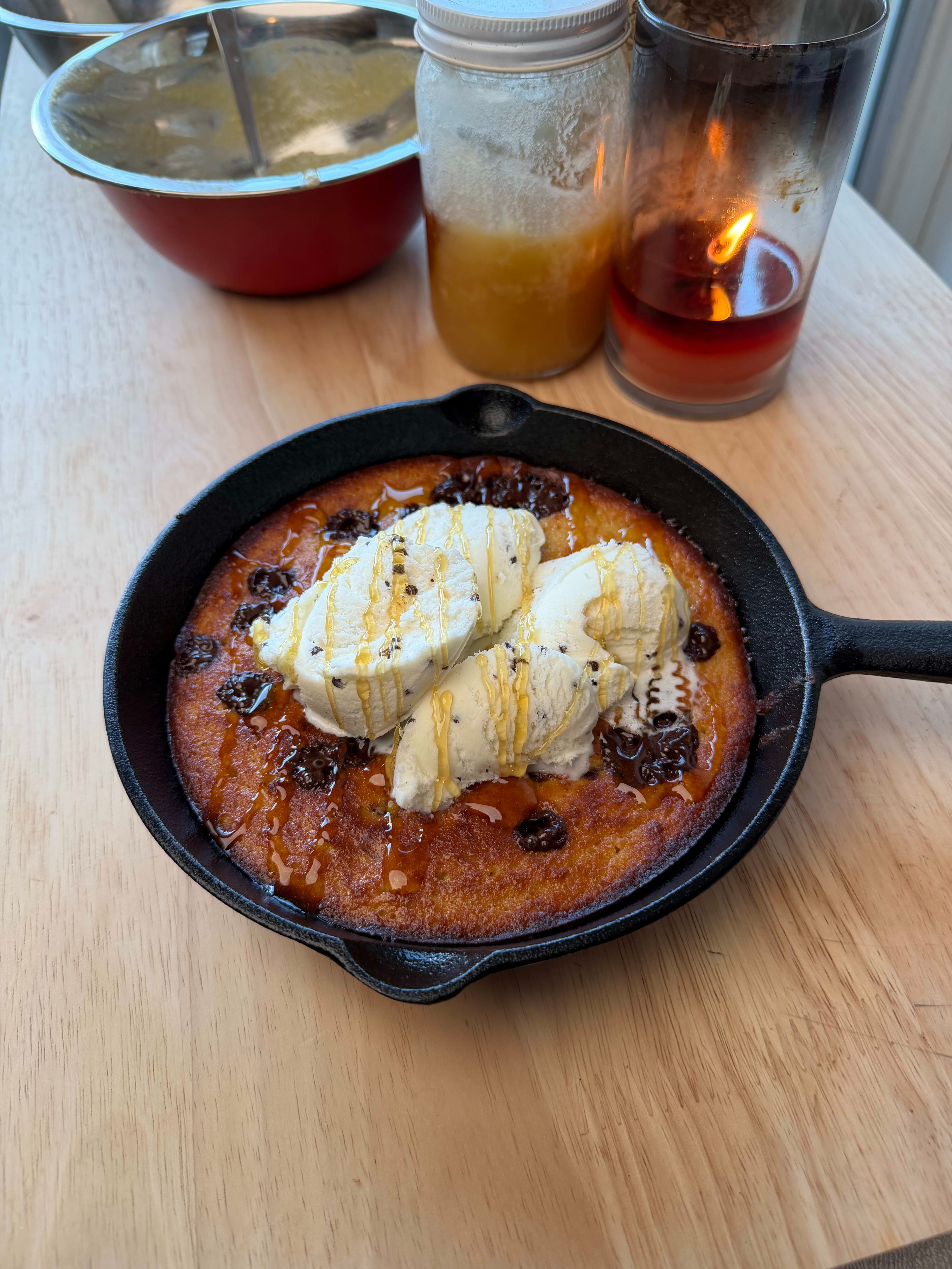 HELATHY SKILLET COOKIE