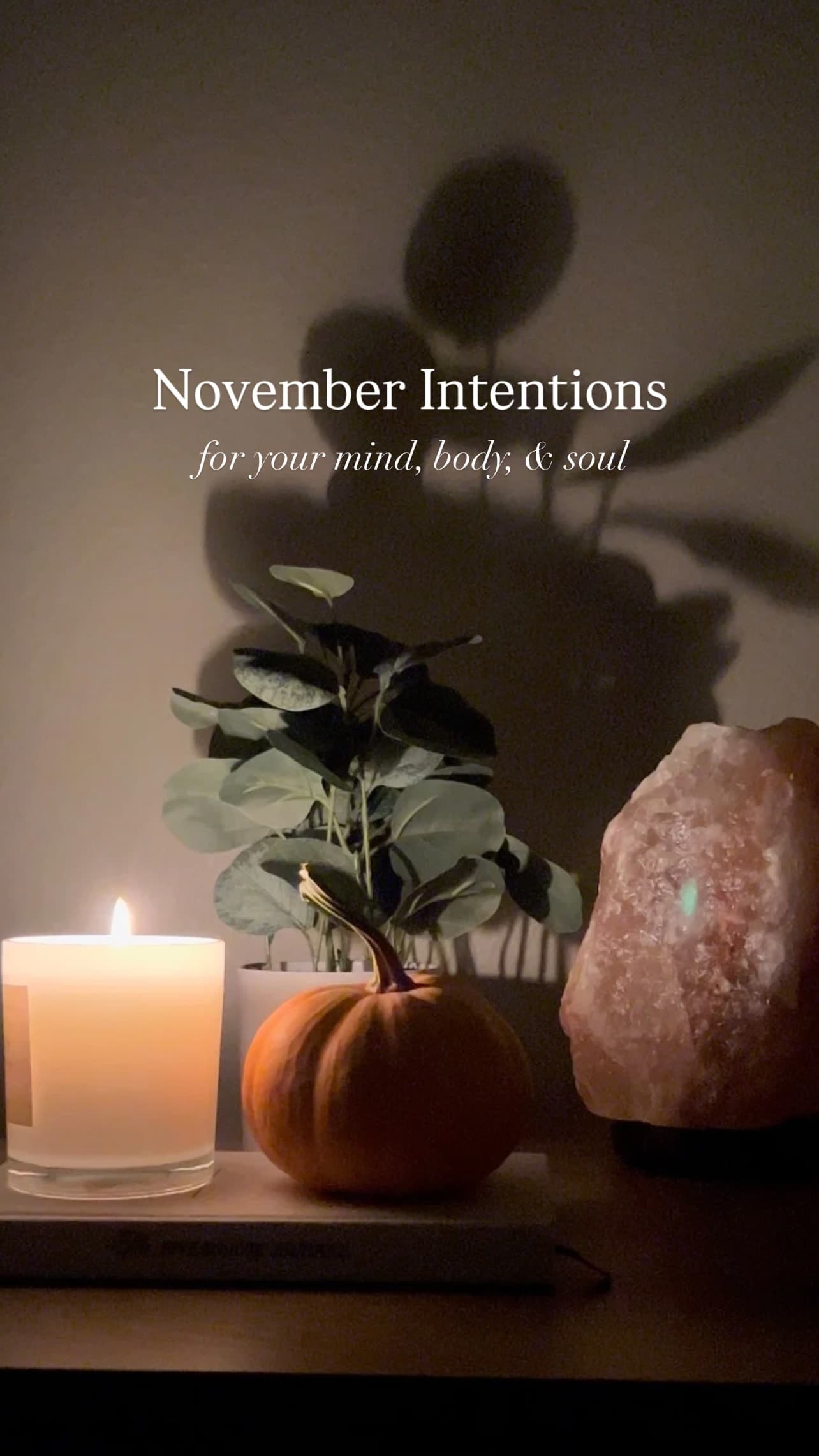 November Intentions ✨