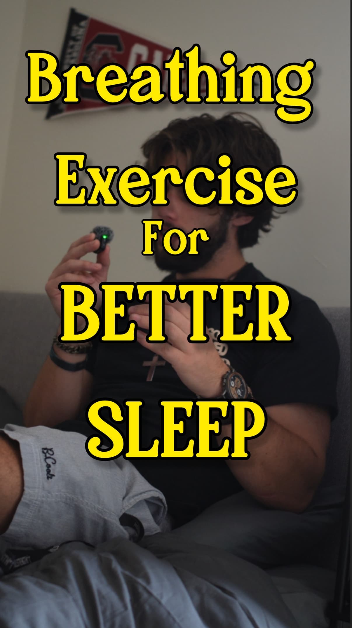 Breathing exercise for better SLEEP