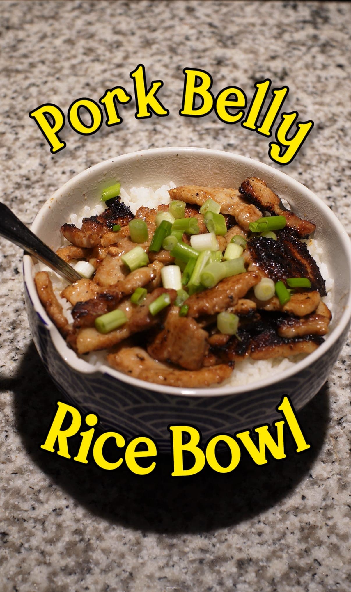 Pork Belly Rice Bowl