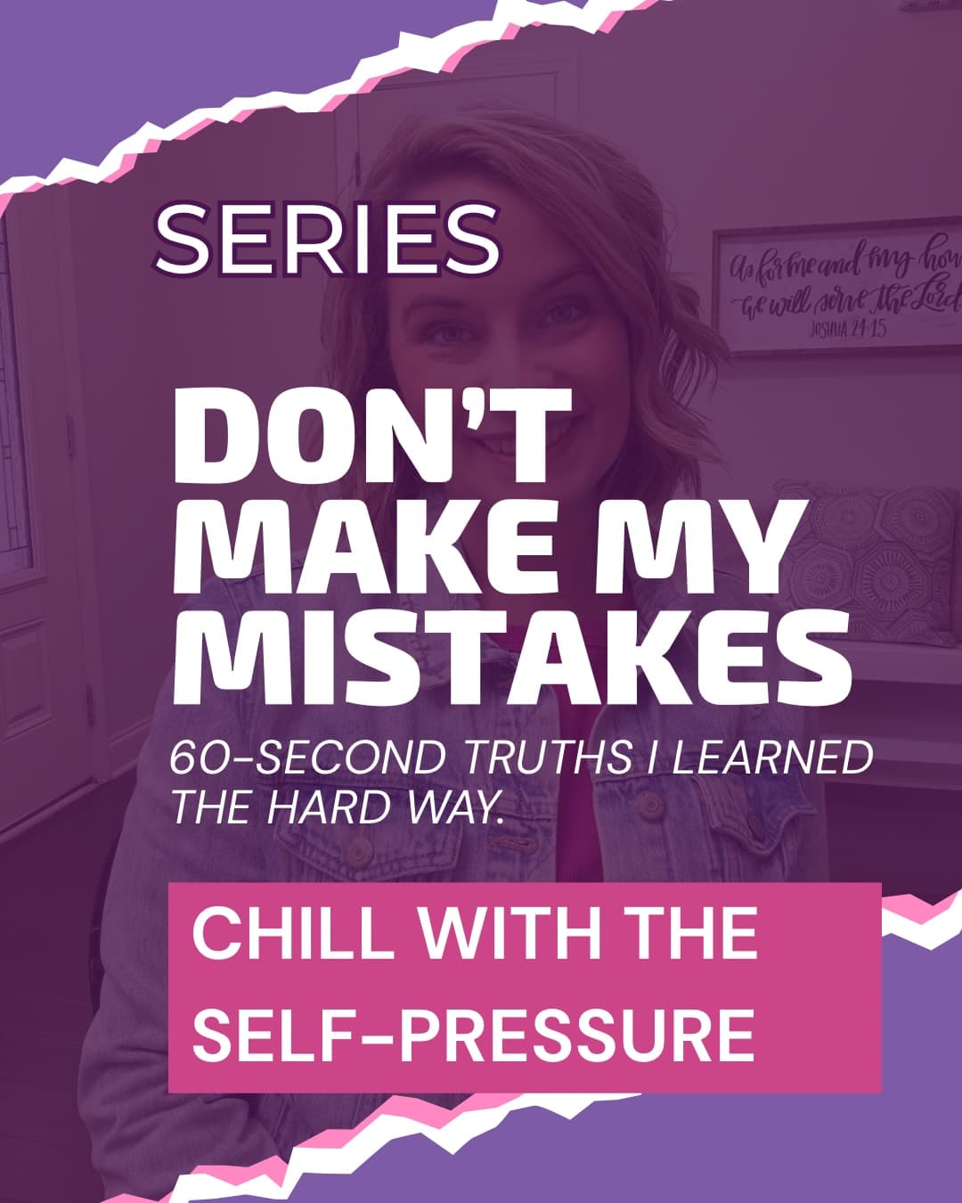 Self pressure kept me sick - don’t make my mistakes