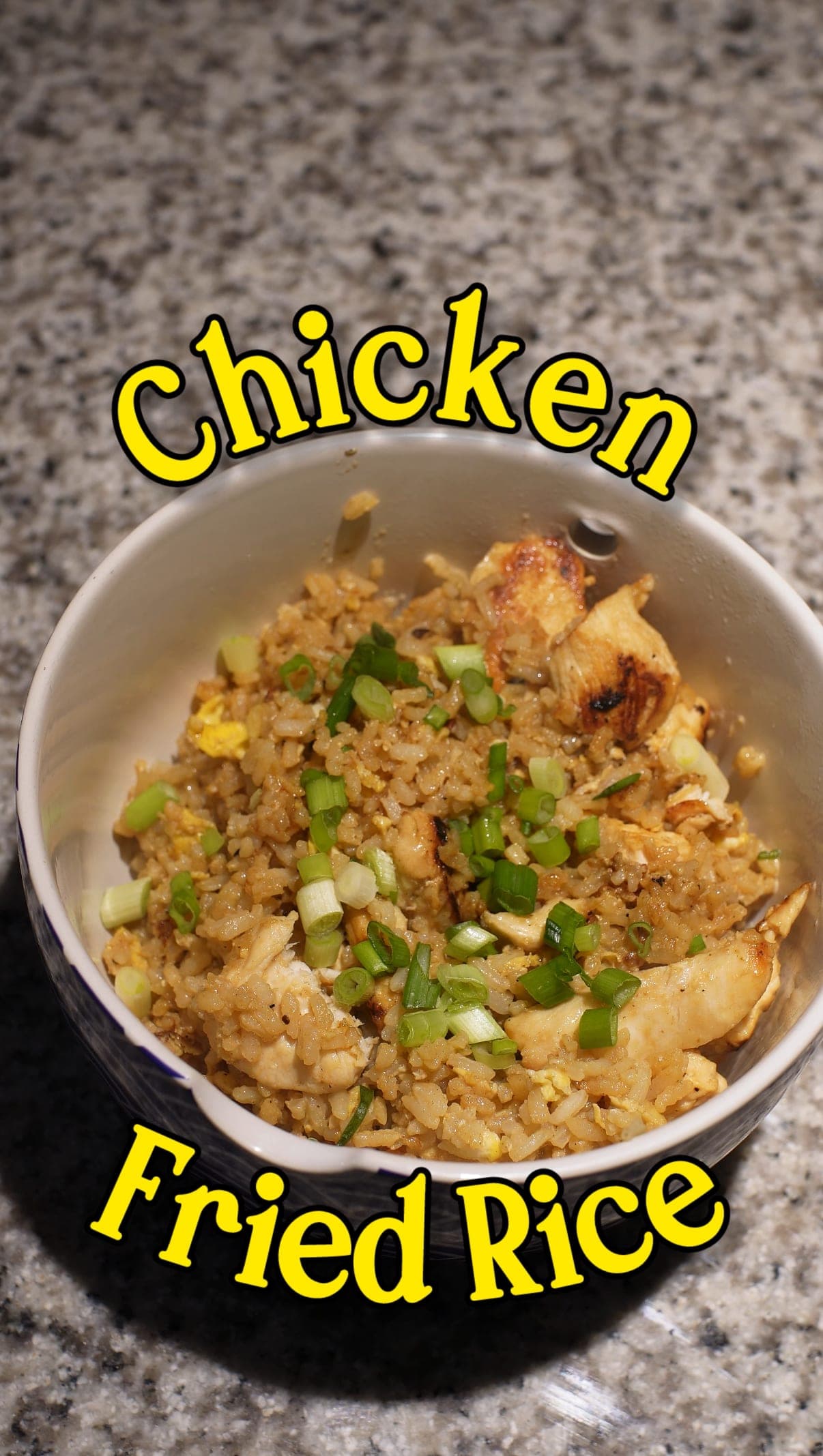 Chicken Fried Rice!🍚