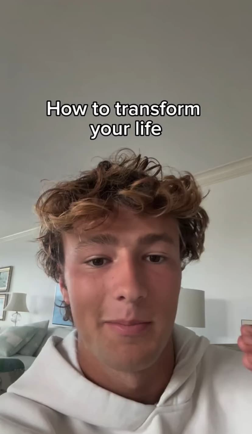 How to transform your life