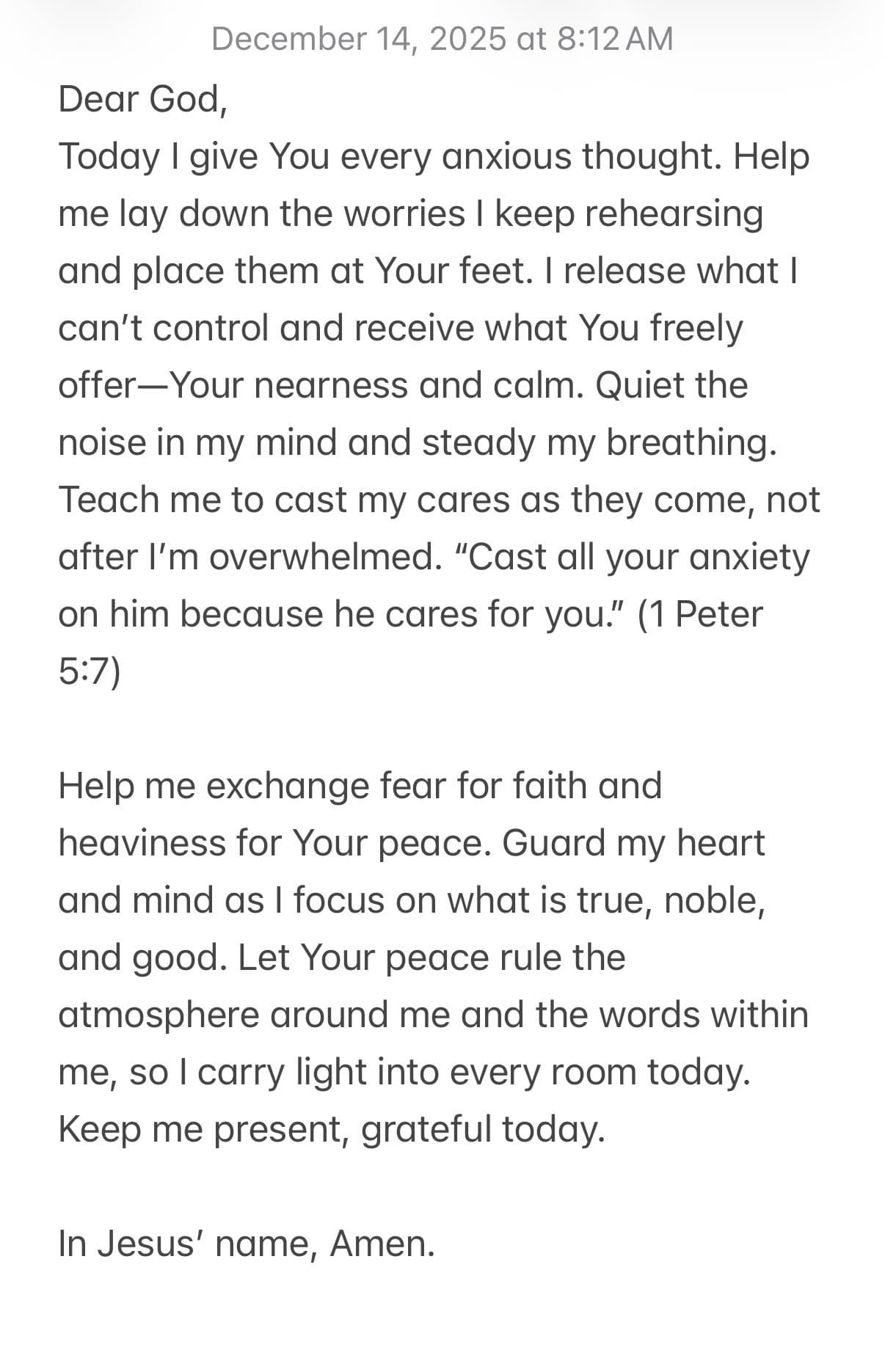 Morning Prayers 🙏