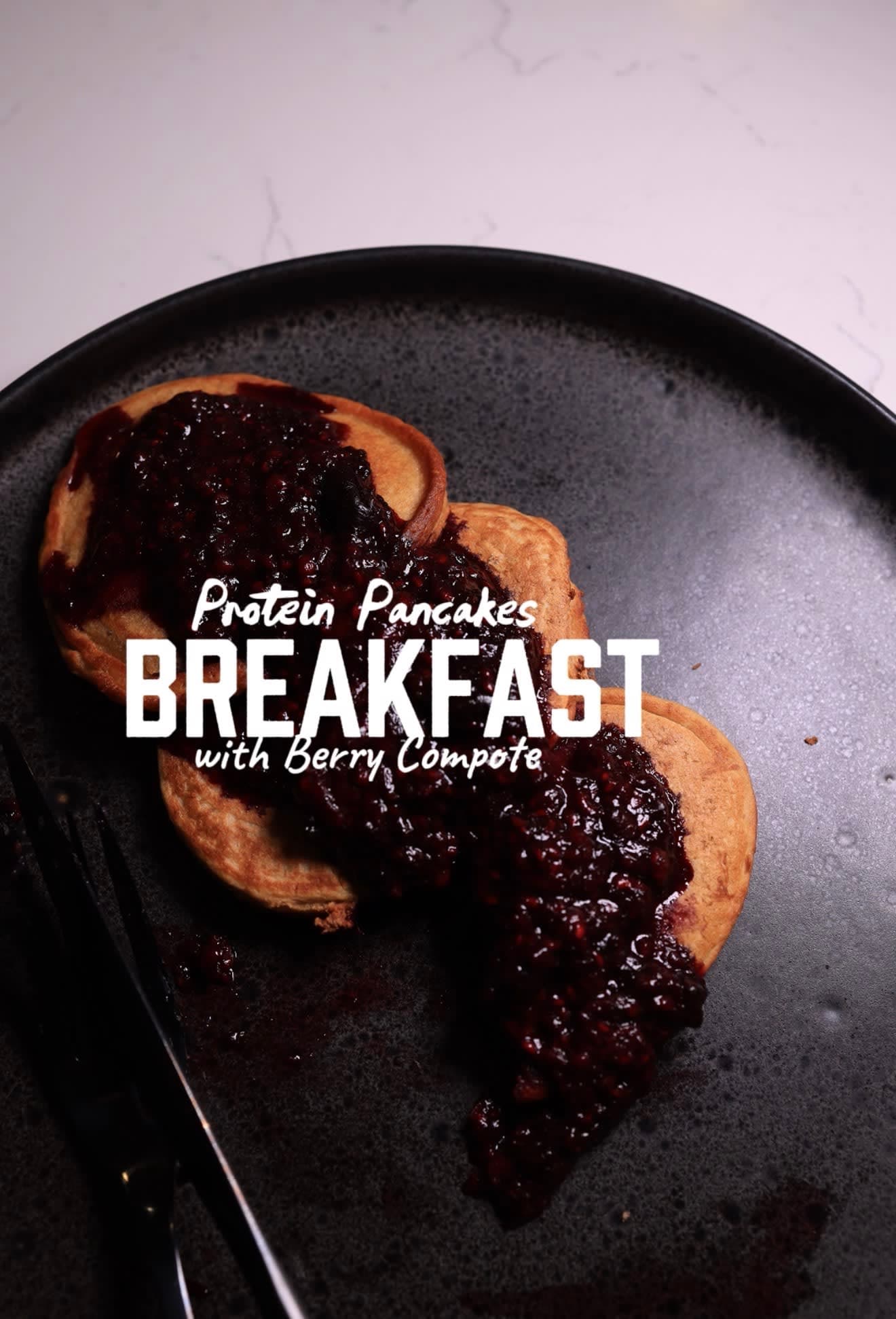 High Protein + Berry Compote