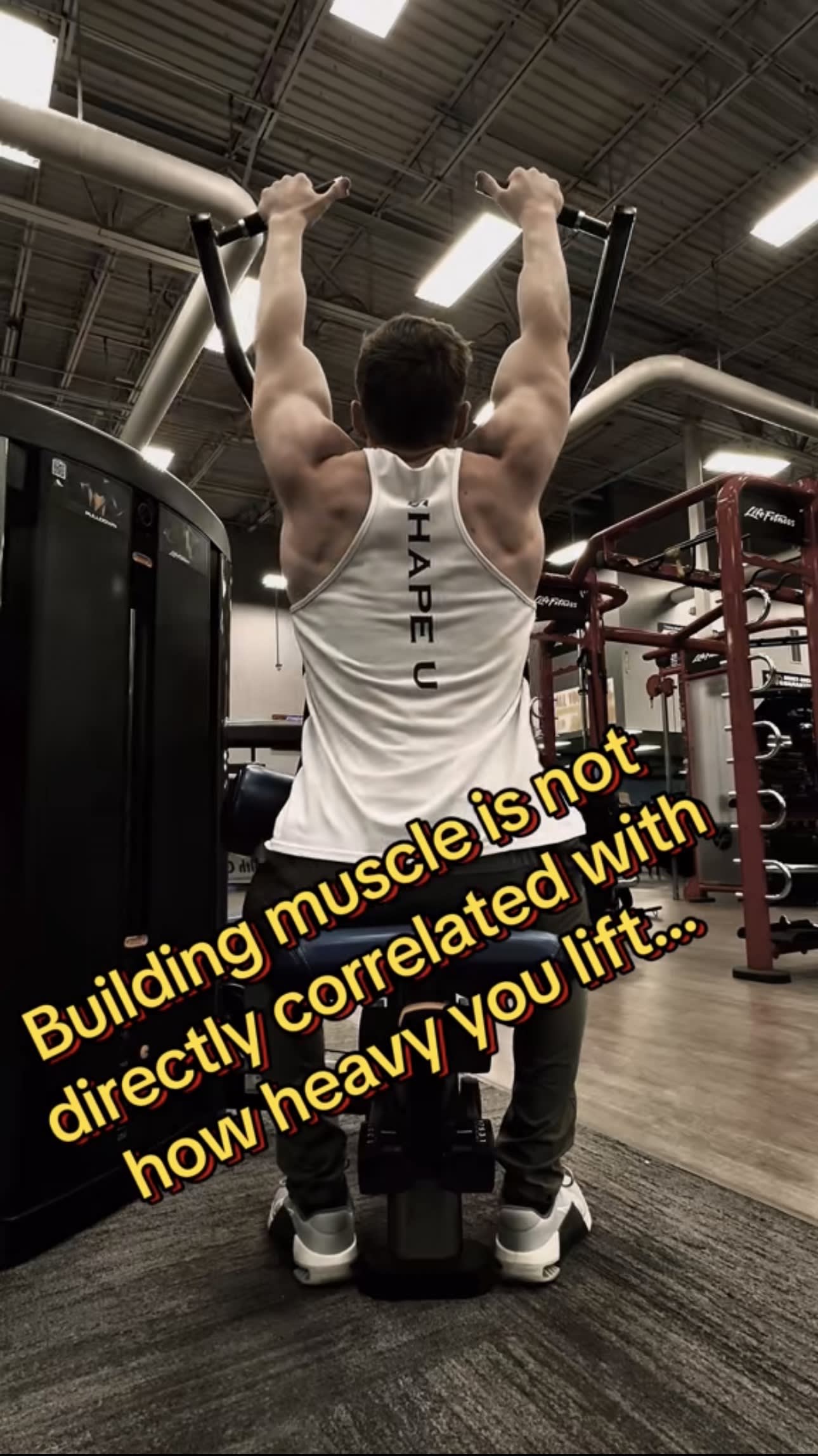 Build muscle the real way