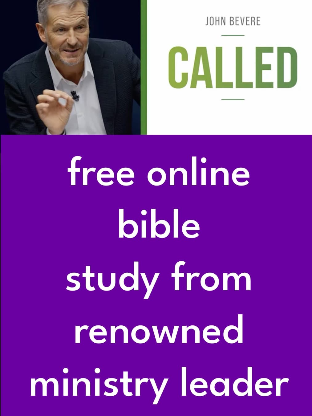 Free Bible Study to Discover Your Calling