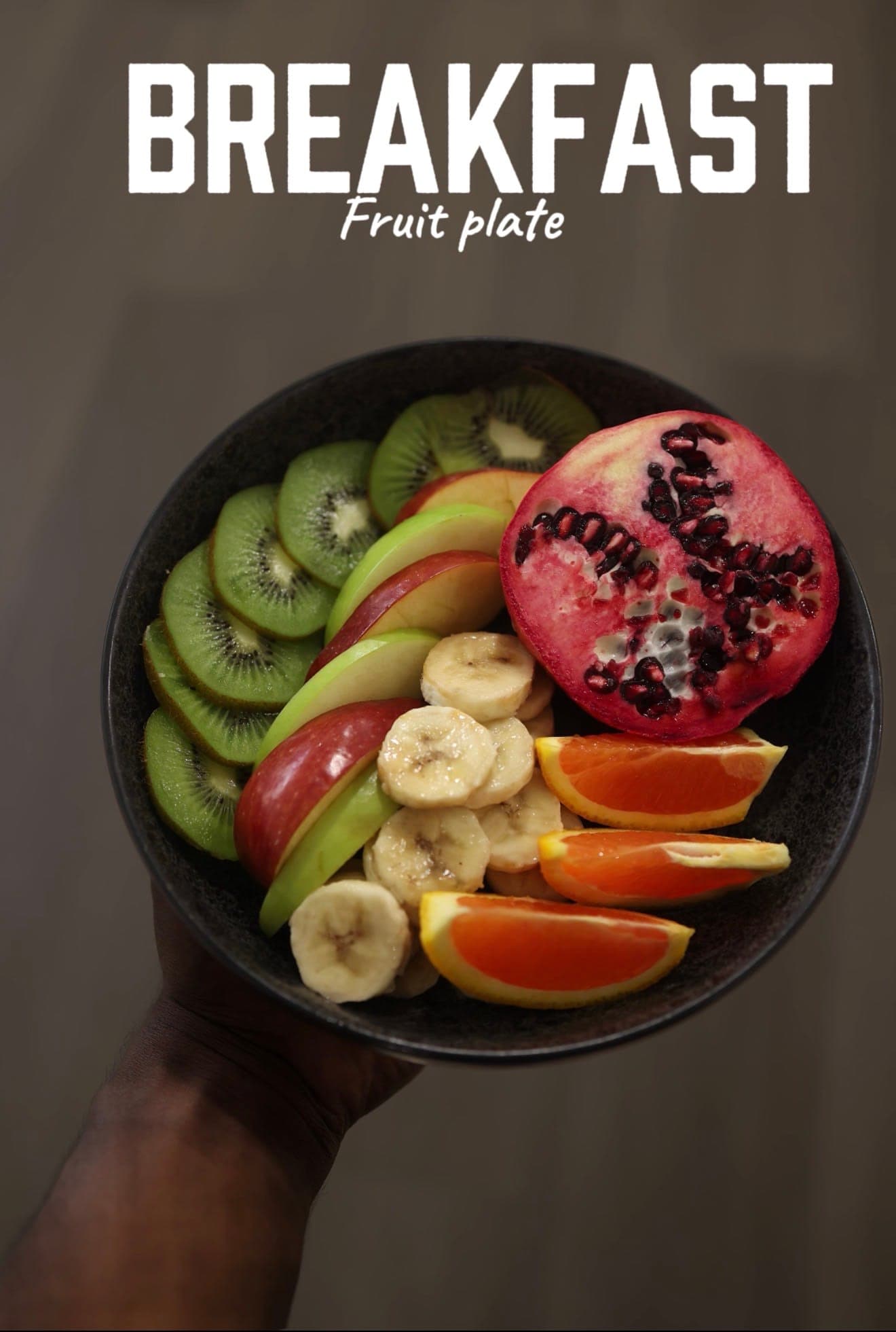 Breakfast fruit plate 🍽️🥝