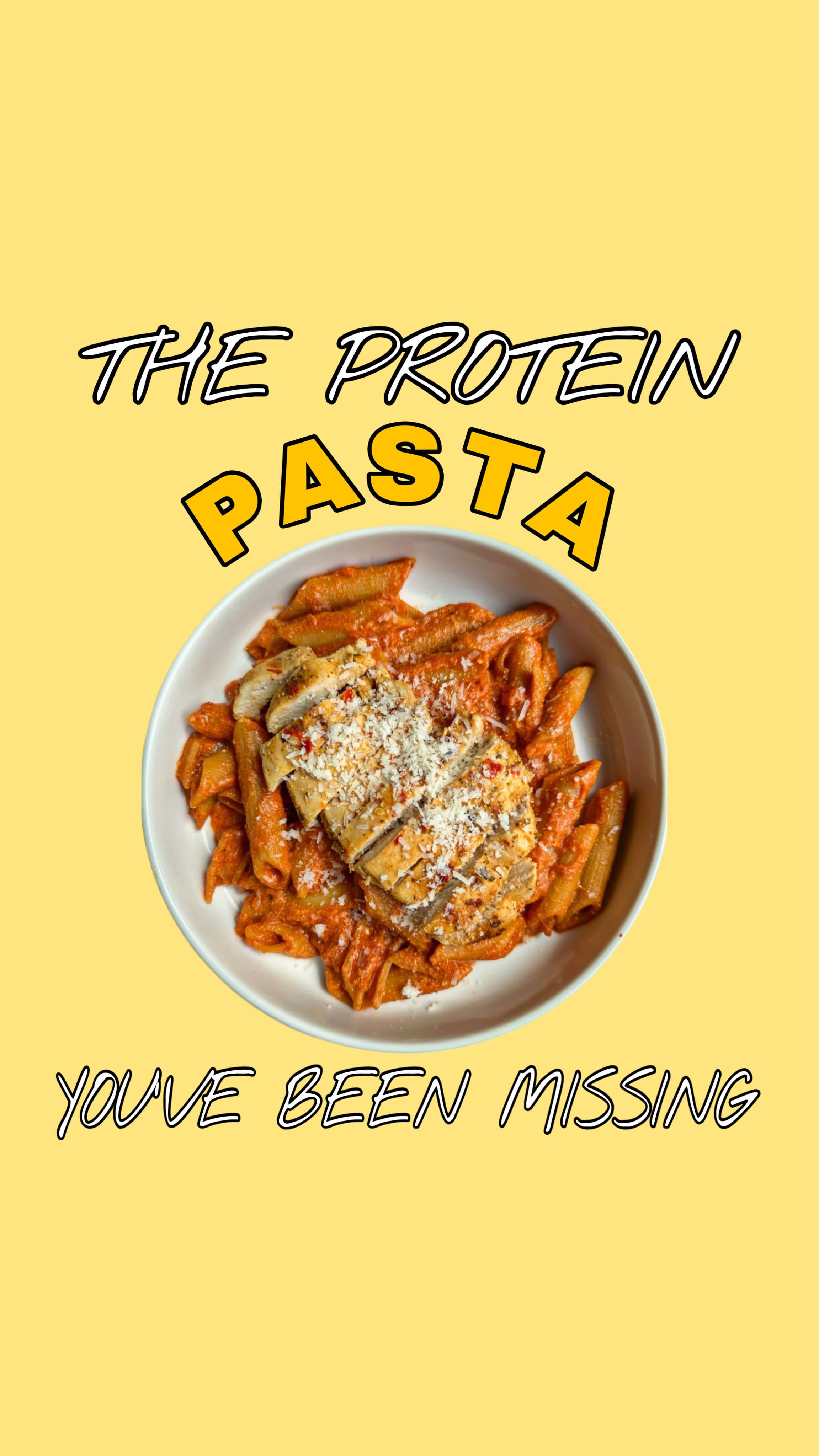 Protein Vodka Pasta Meal