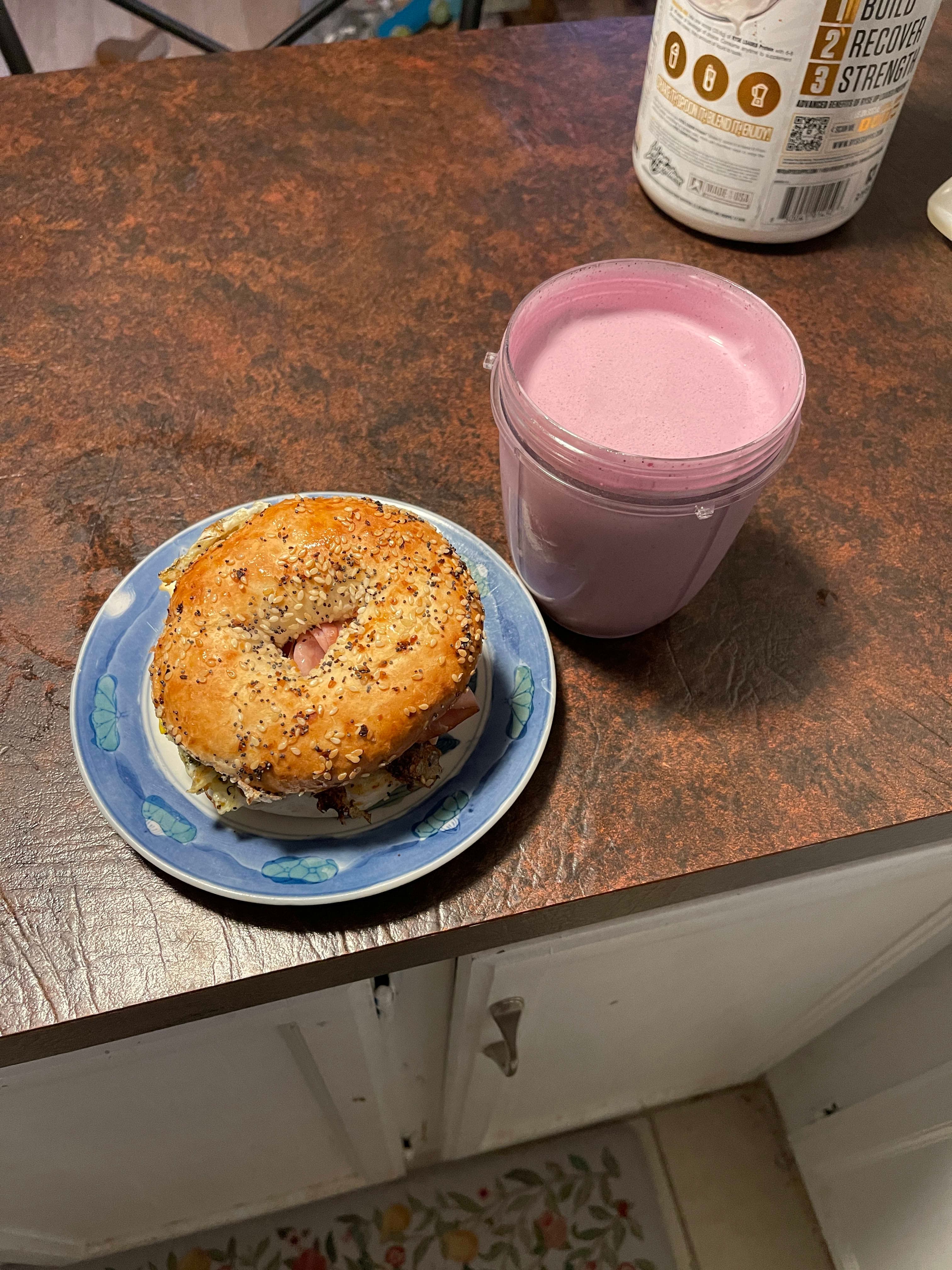 Quick Pre-Lift Breakfast for Mass‼️🤙🏾